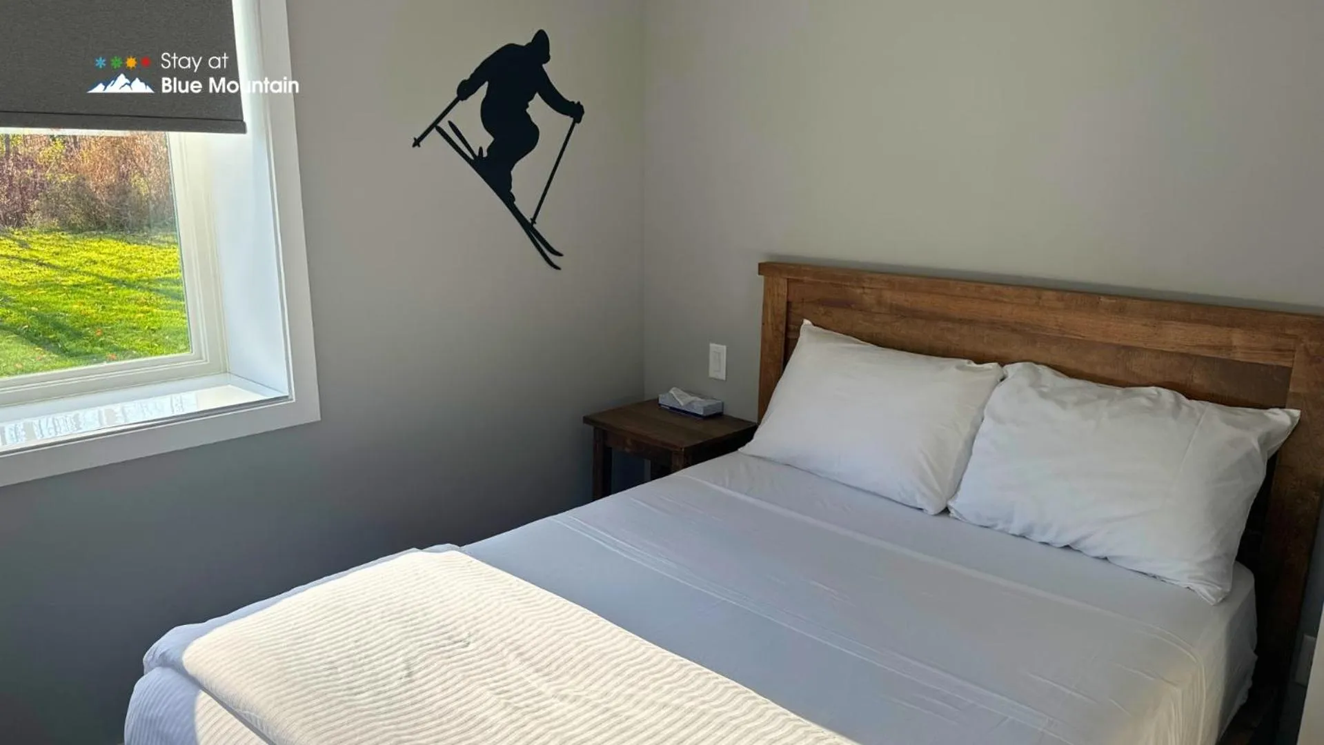 Bedroom, Bed in Orchard Run Chalet