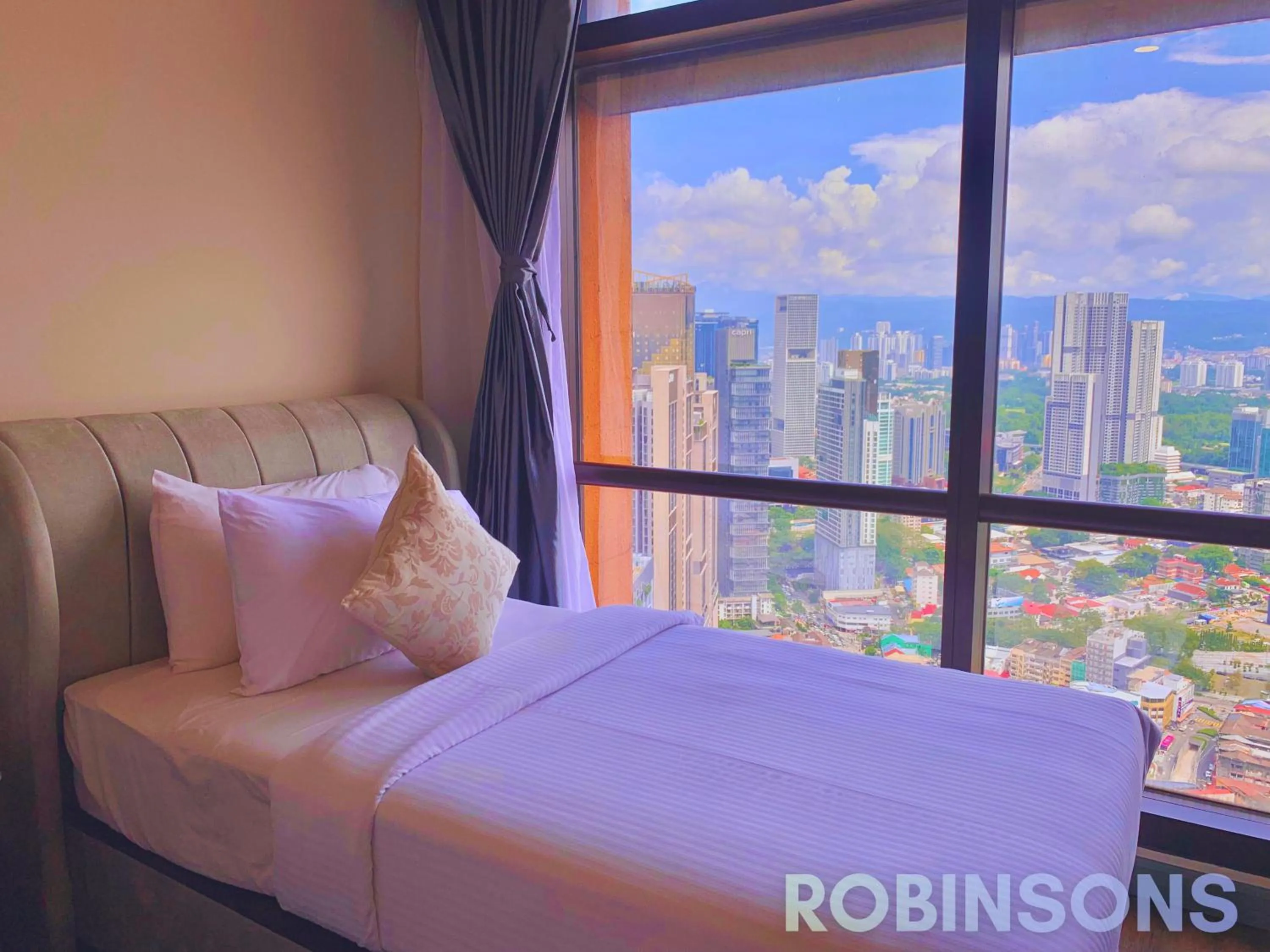 Bed in Serviced Apartments at Times Square Kuala Lumpur by Robinsons