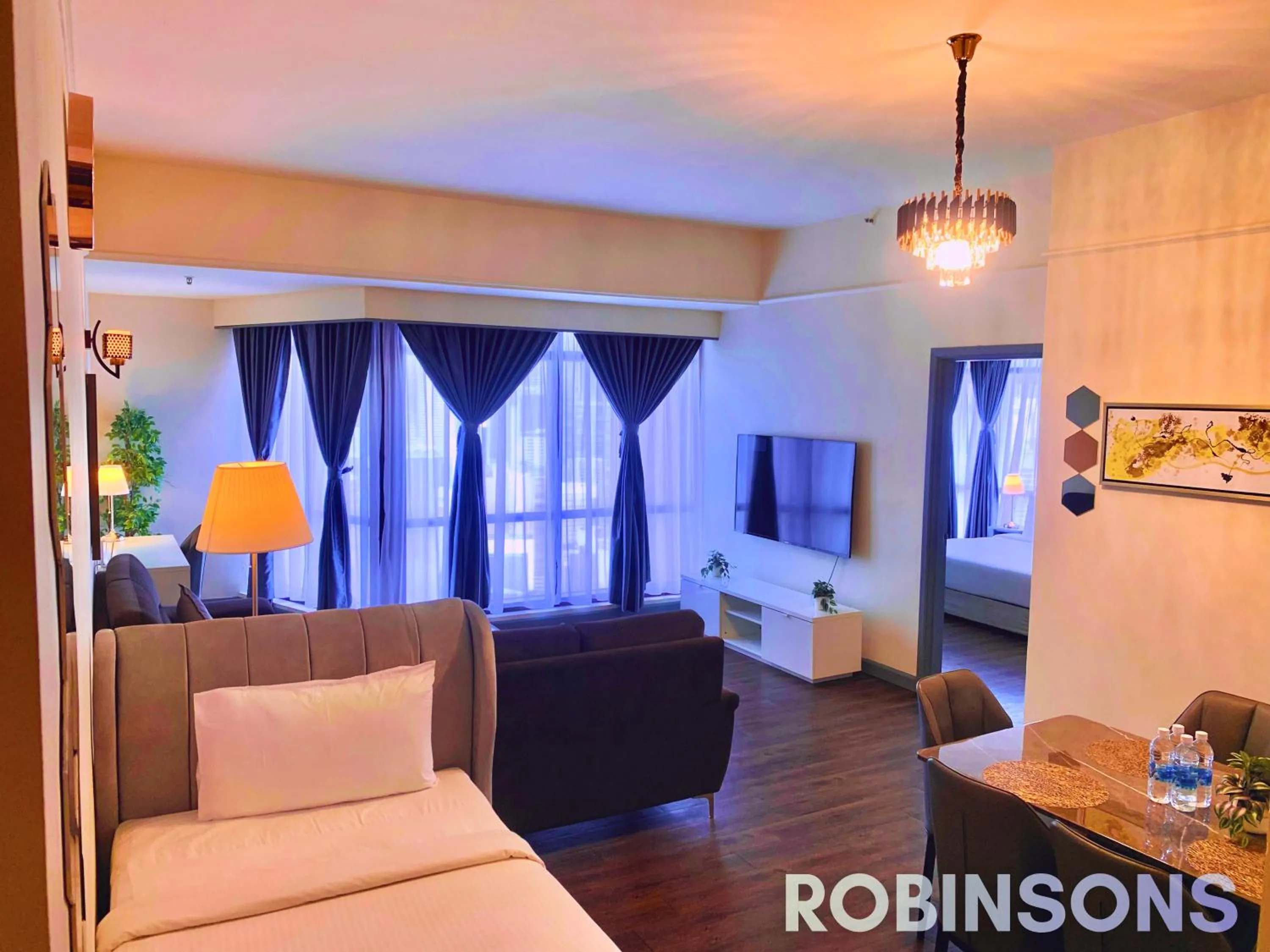 Communal lounge/ TV room in Serviced Apartments at Times Square Kuala Lumpur by Robinsons