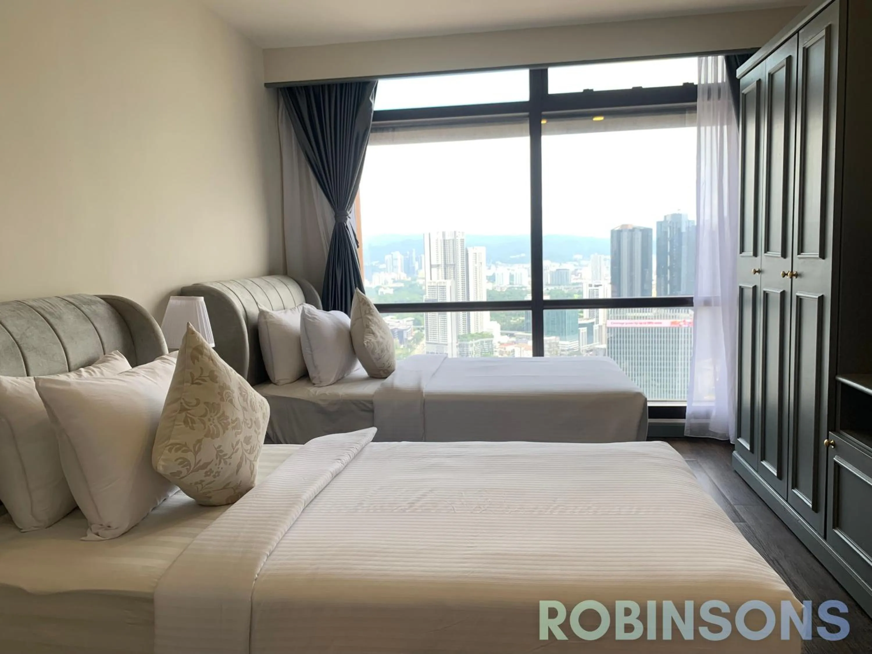 Bed in Serviced Apartments at Times Square Kuala Lumpur by Robinsons