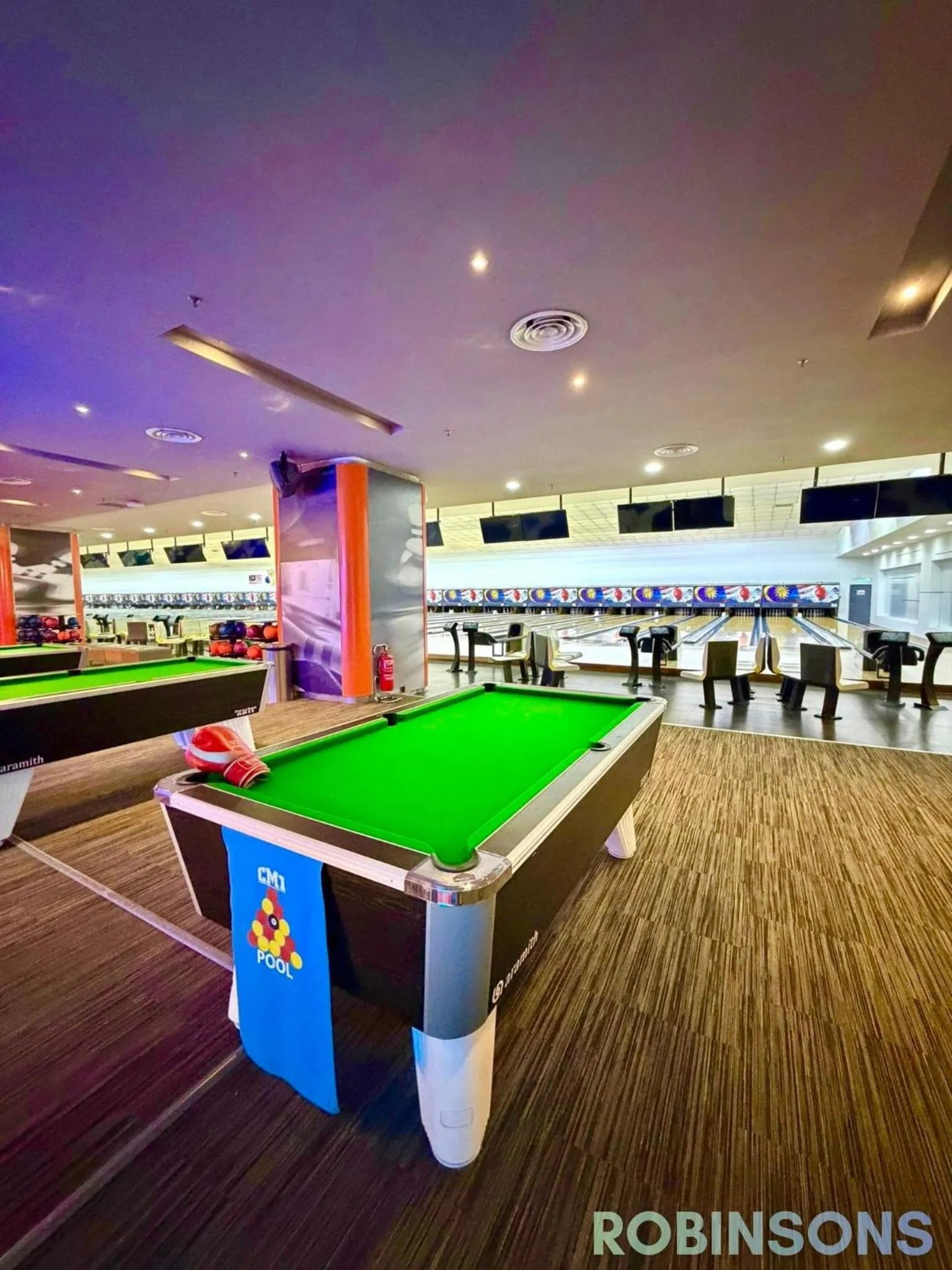 Billiard in Serviced Apartments at Times Square Kuala Lumpur by Robinsons