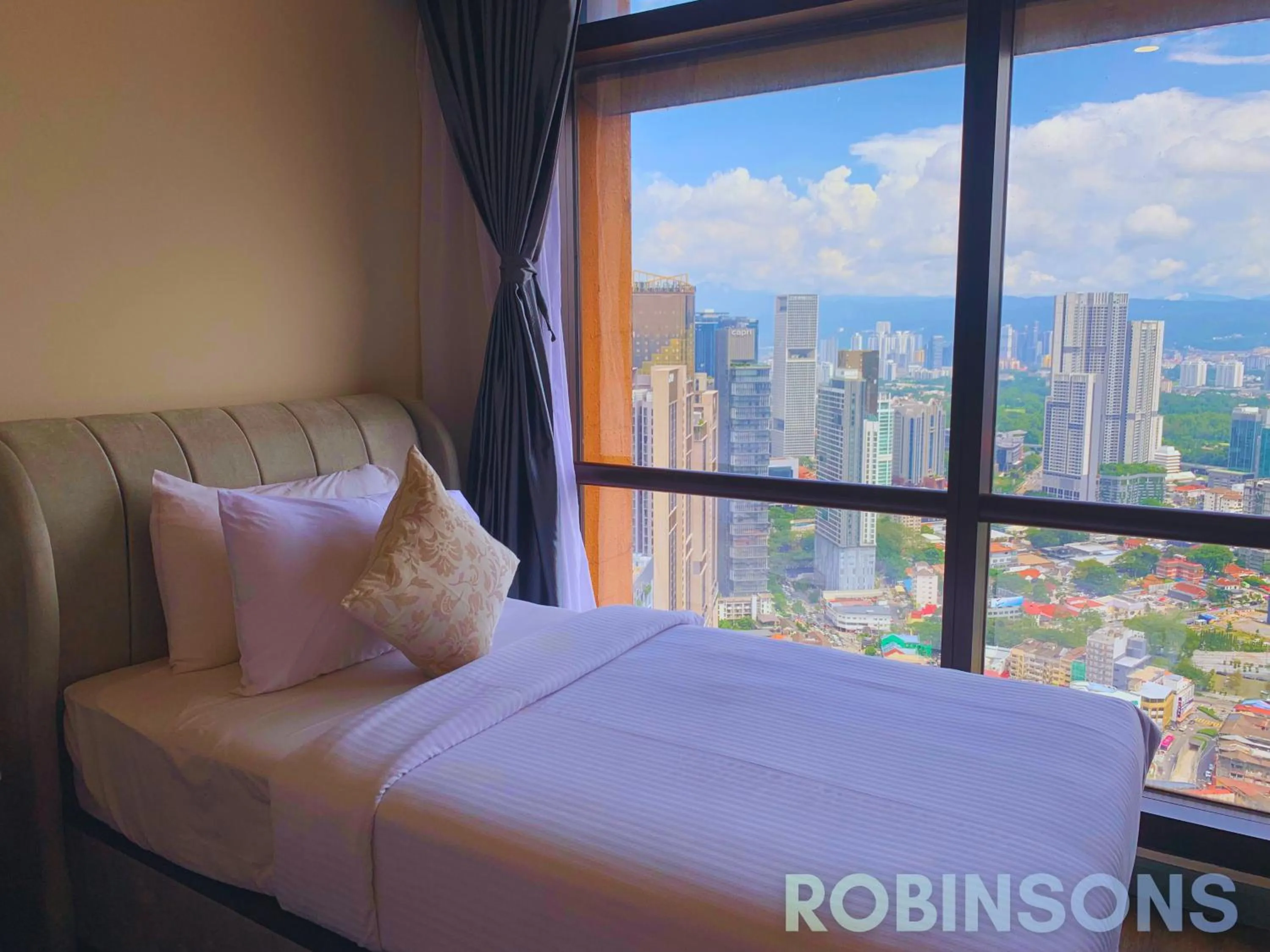 Bed in Serviced Apartments at Times Square Kuala Lumpur by Robinsons