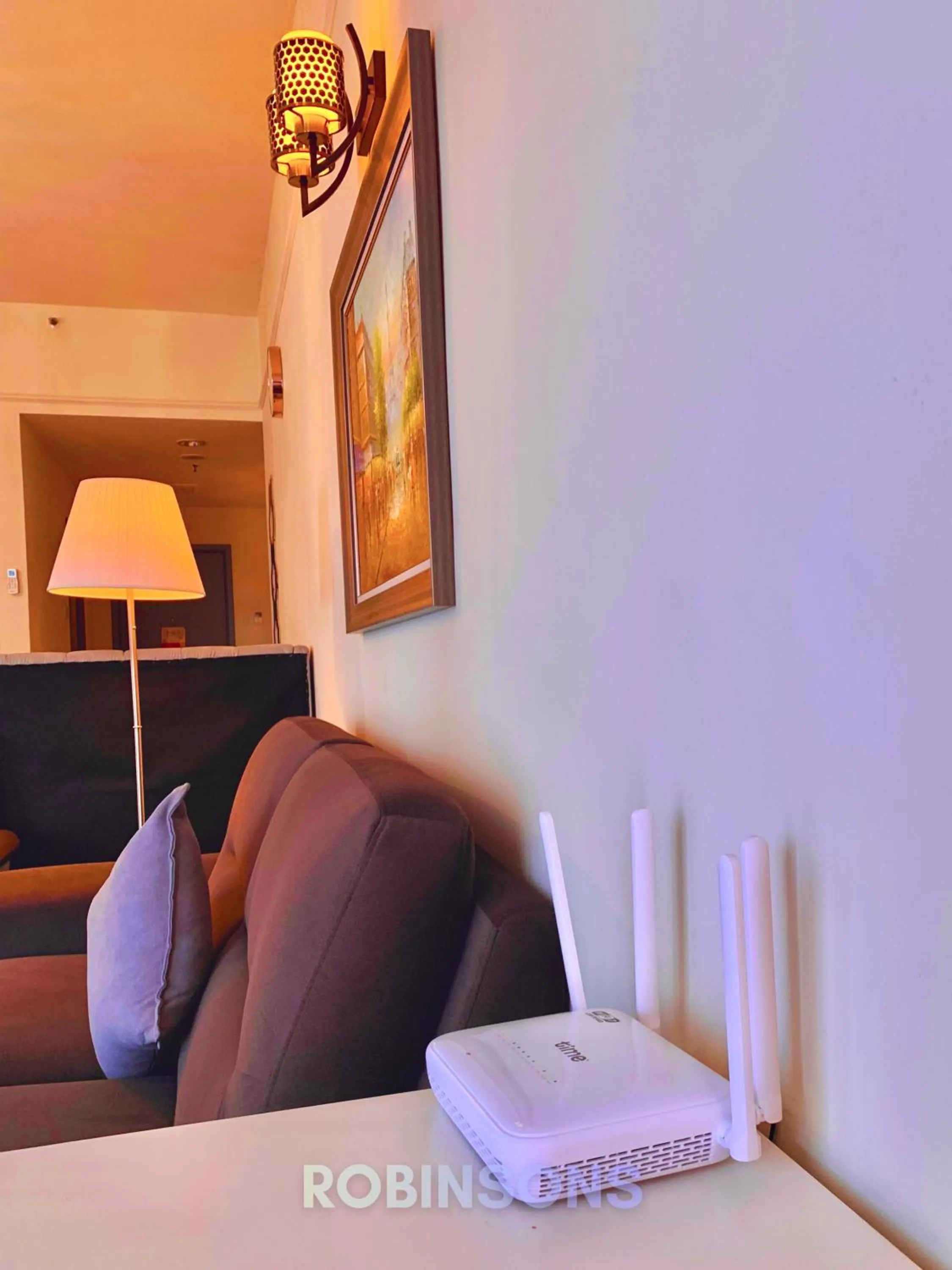 Living room in Serviced Apartments at Times Square Kuala Lumpur by Robinsons