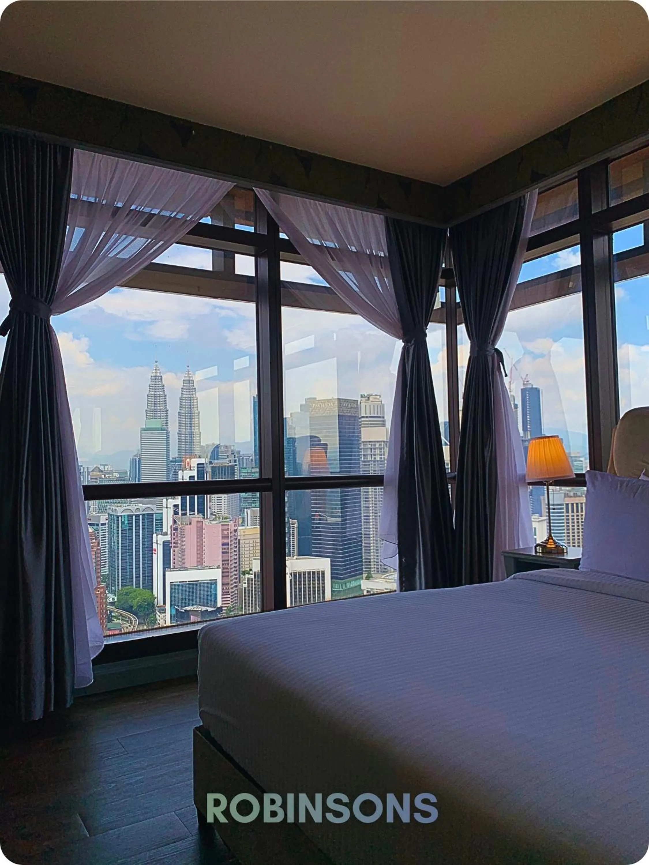 Bed in Serviced Apartments at Times Square Kuala Lumpur by Robinsons