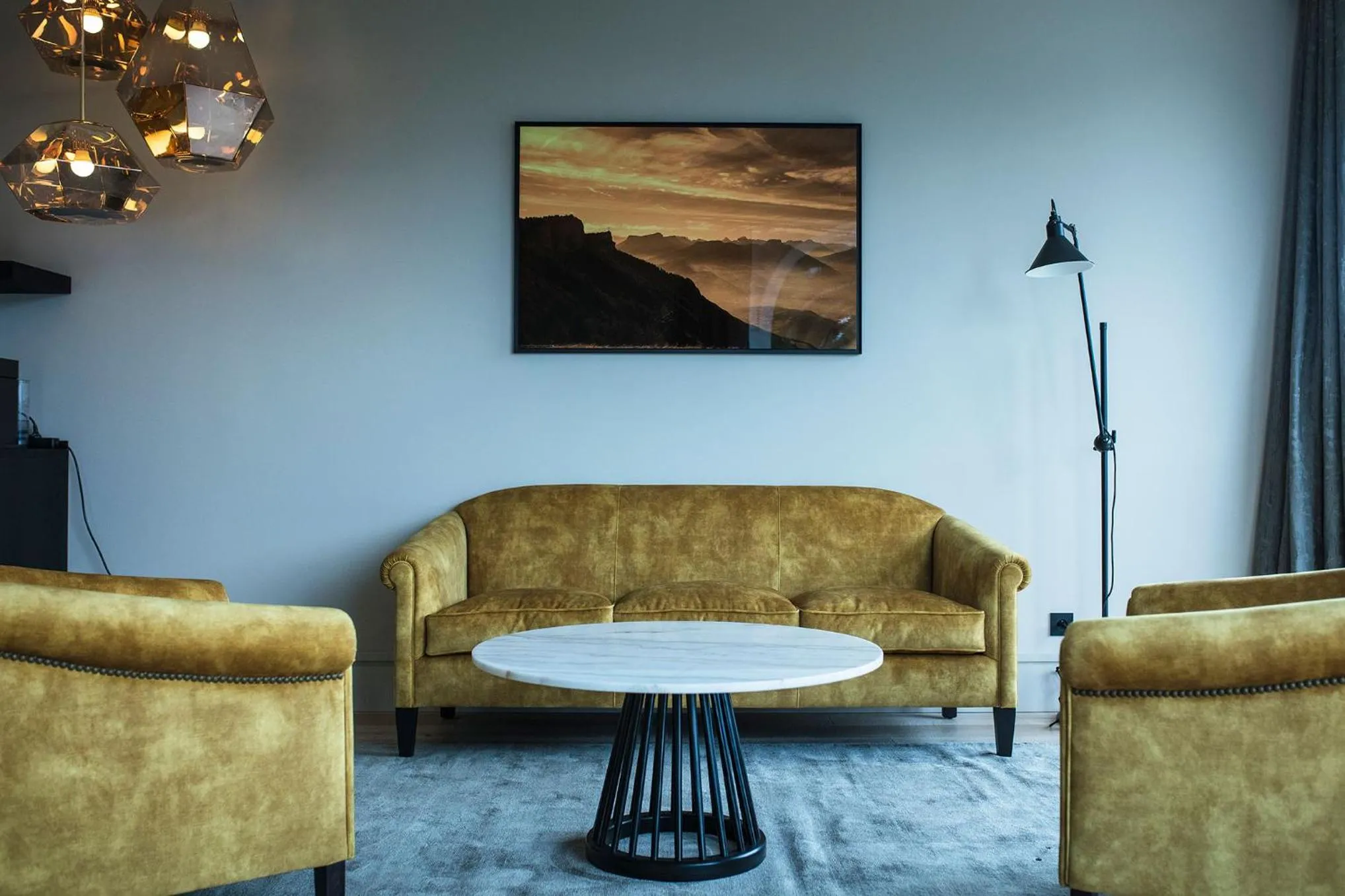 Living room in Hôtel L'Incomparable & Restaurant Etoilé Aix-Les-Bains