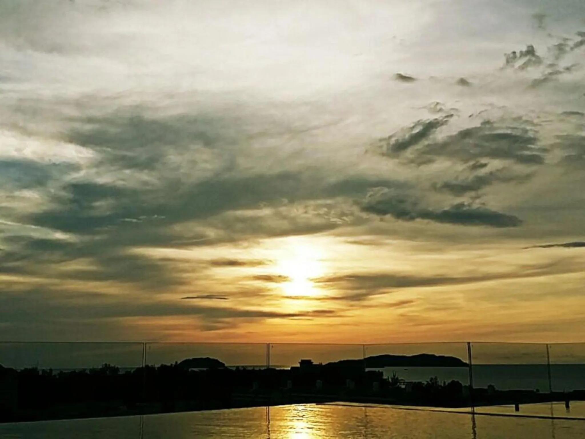 Sunset in C'haya Hotel