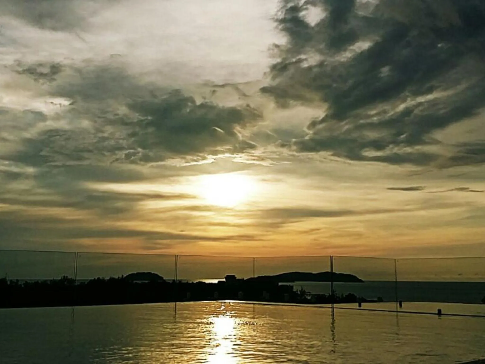 Sunset in C'haya Hotel