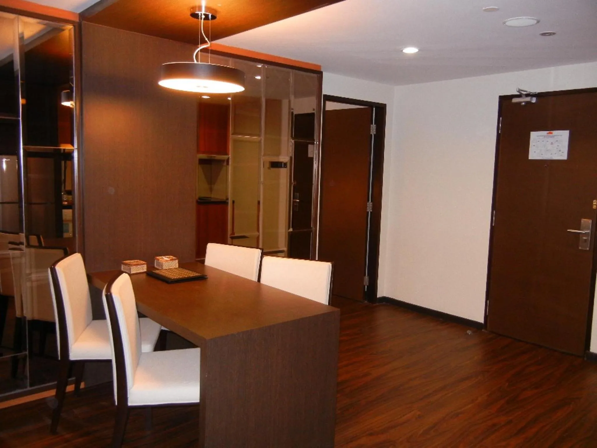 Seating area in C'haya Hotel