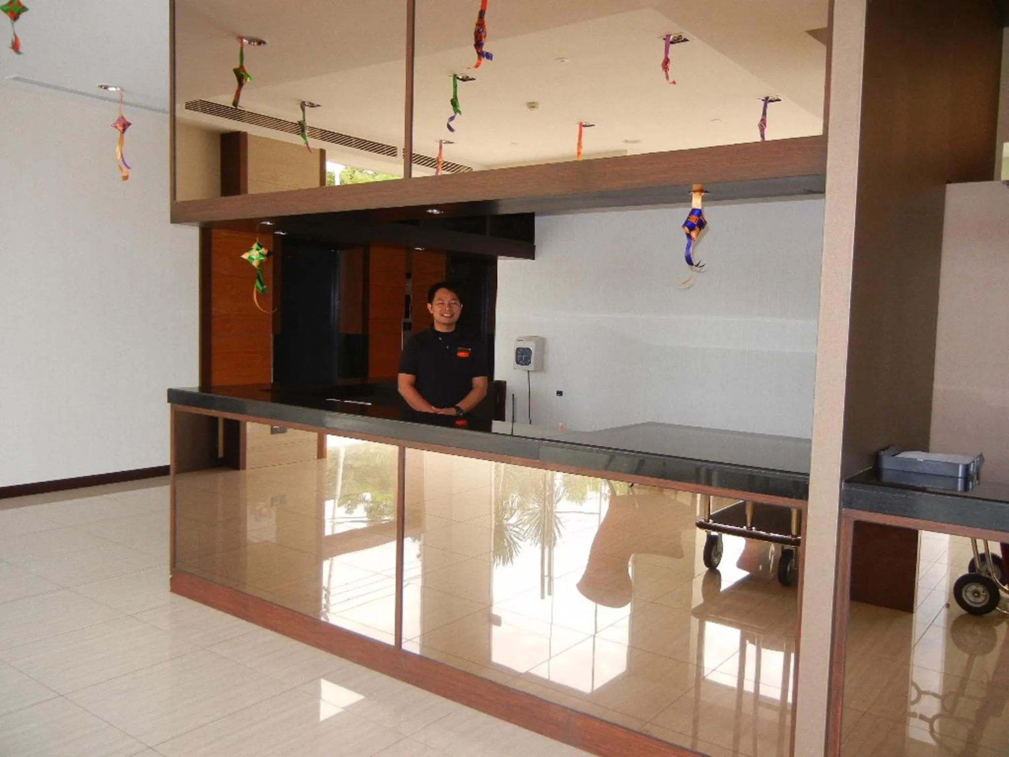 Lobby or reception in C'haya Hotel