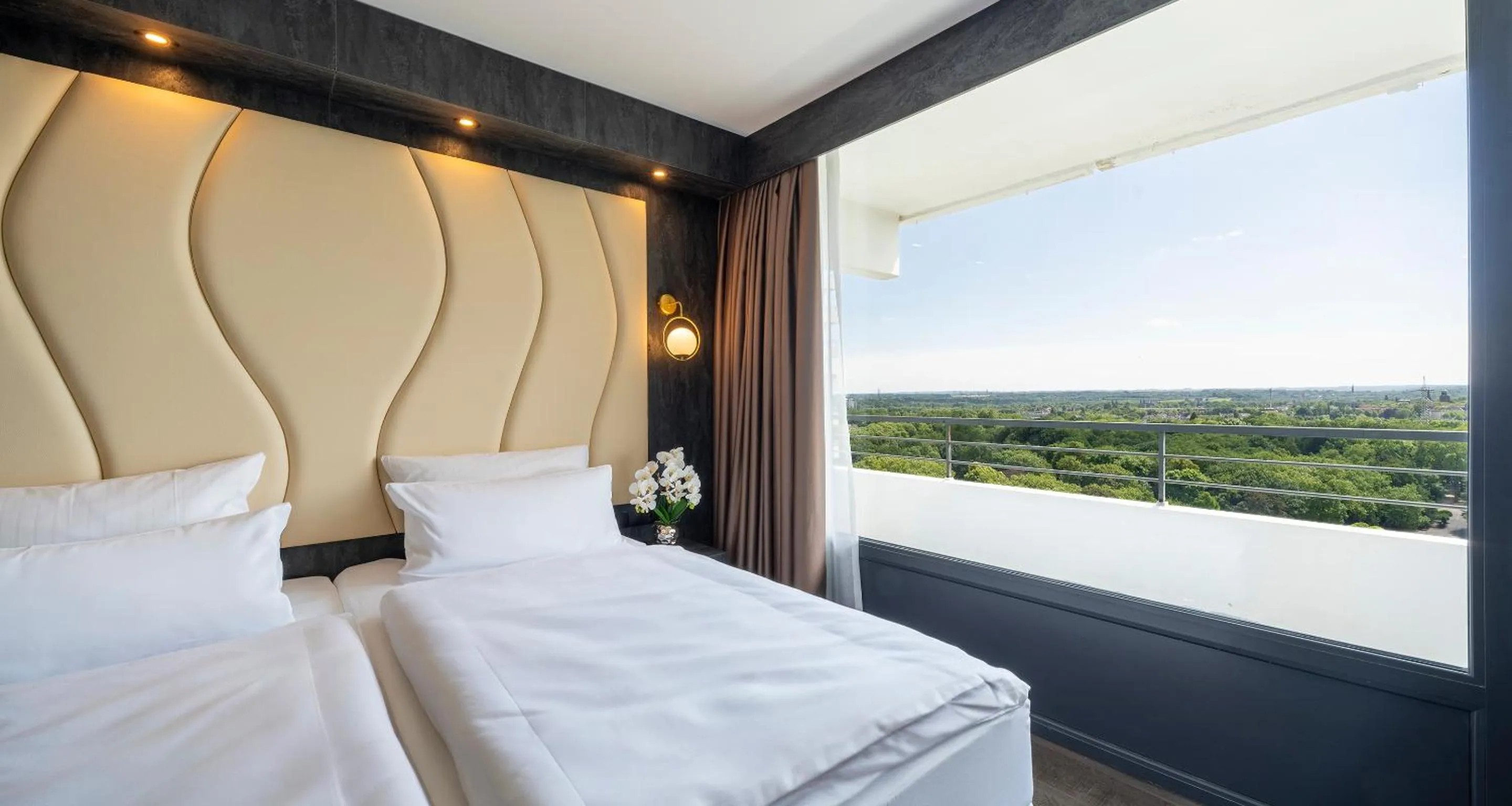 Bed in PLAZA Hotel Gelsenkirchen