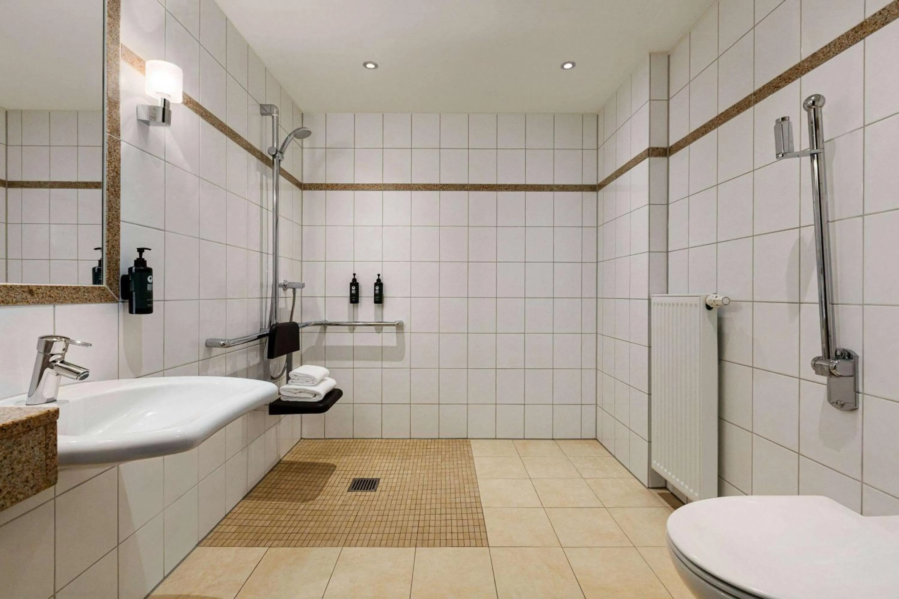 Shower in Ramada by Wyndham Duesseldorf Ratingen