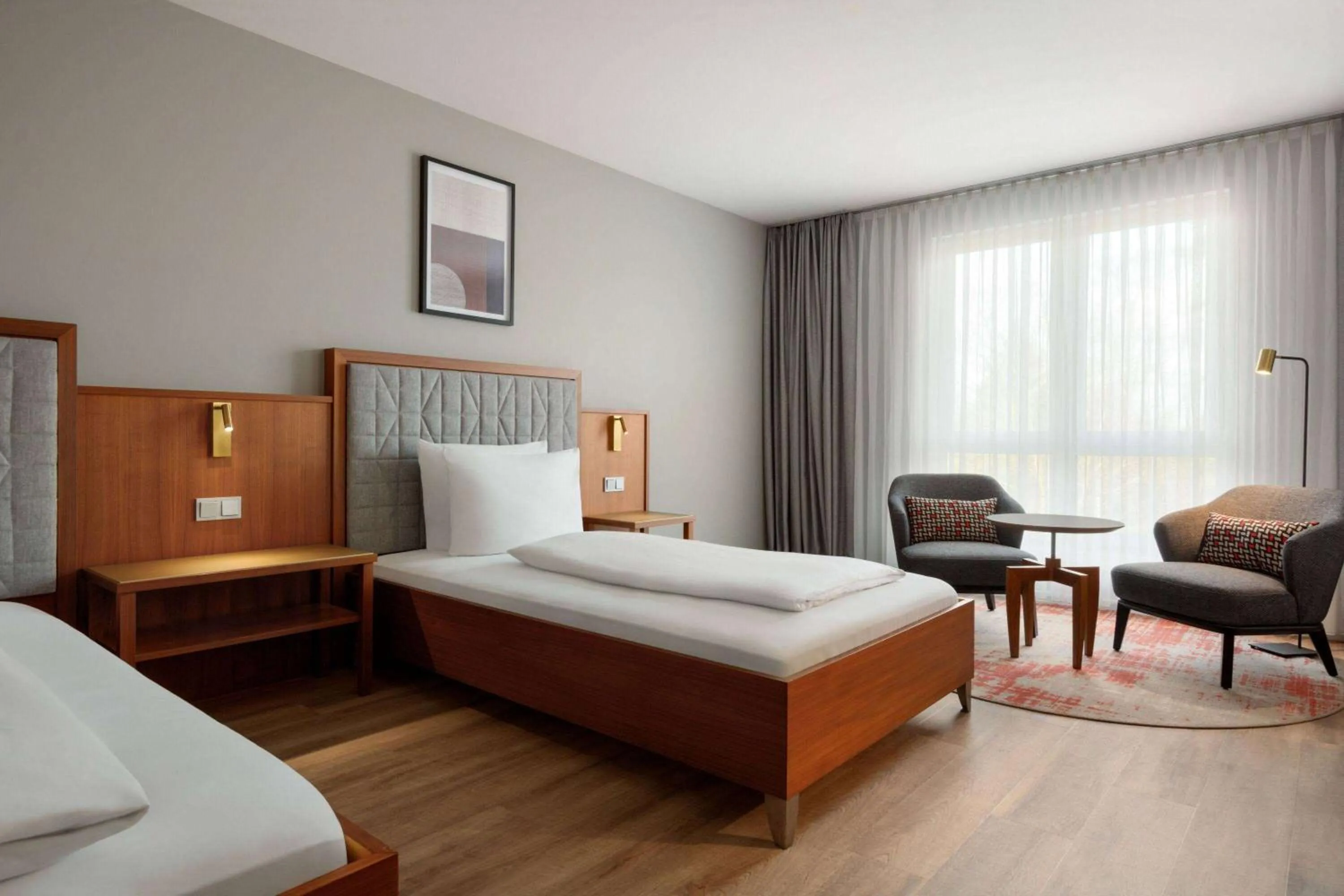 Bed in Ramada by Wyndham Duesseldorf Ratingen