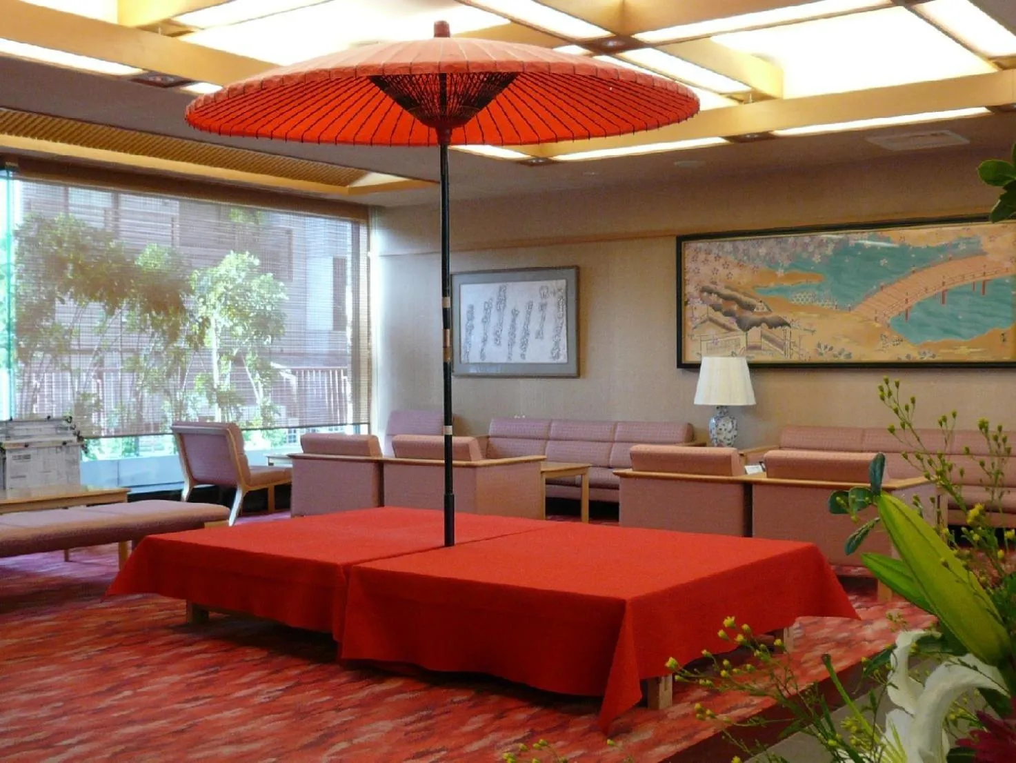 Lobby or reception in KKR Kyoto Kuniso