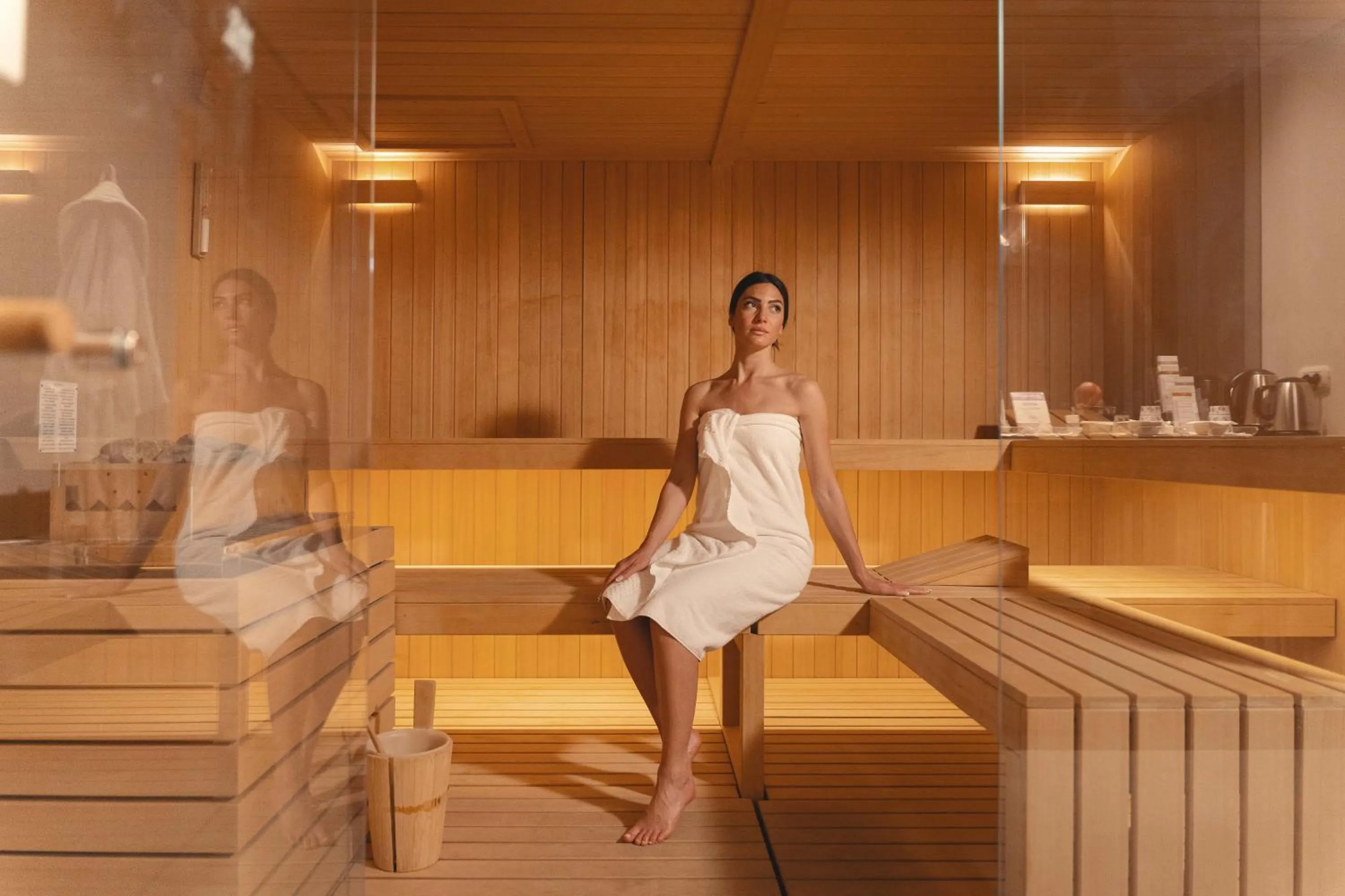 Sauna in San Michele Relais & Spa