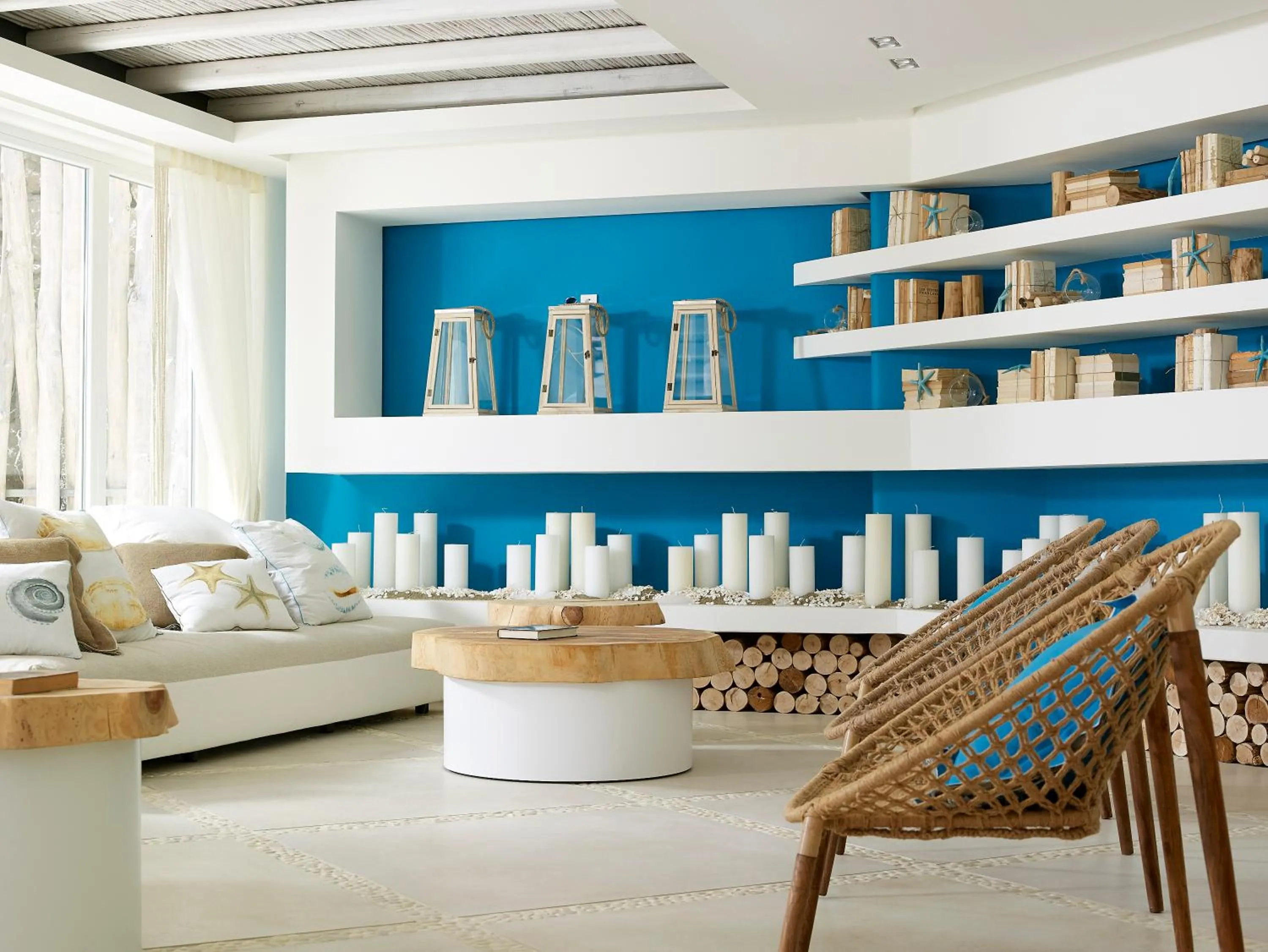 Seating area in Artemis Seaside Resort