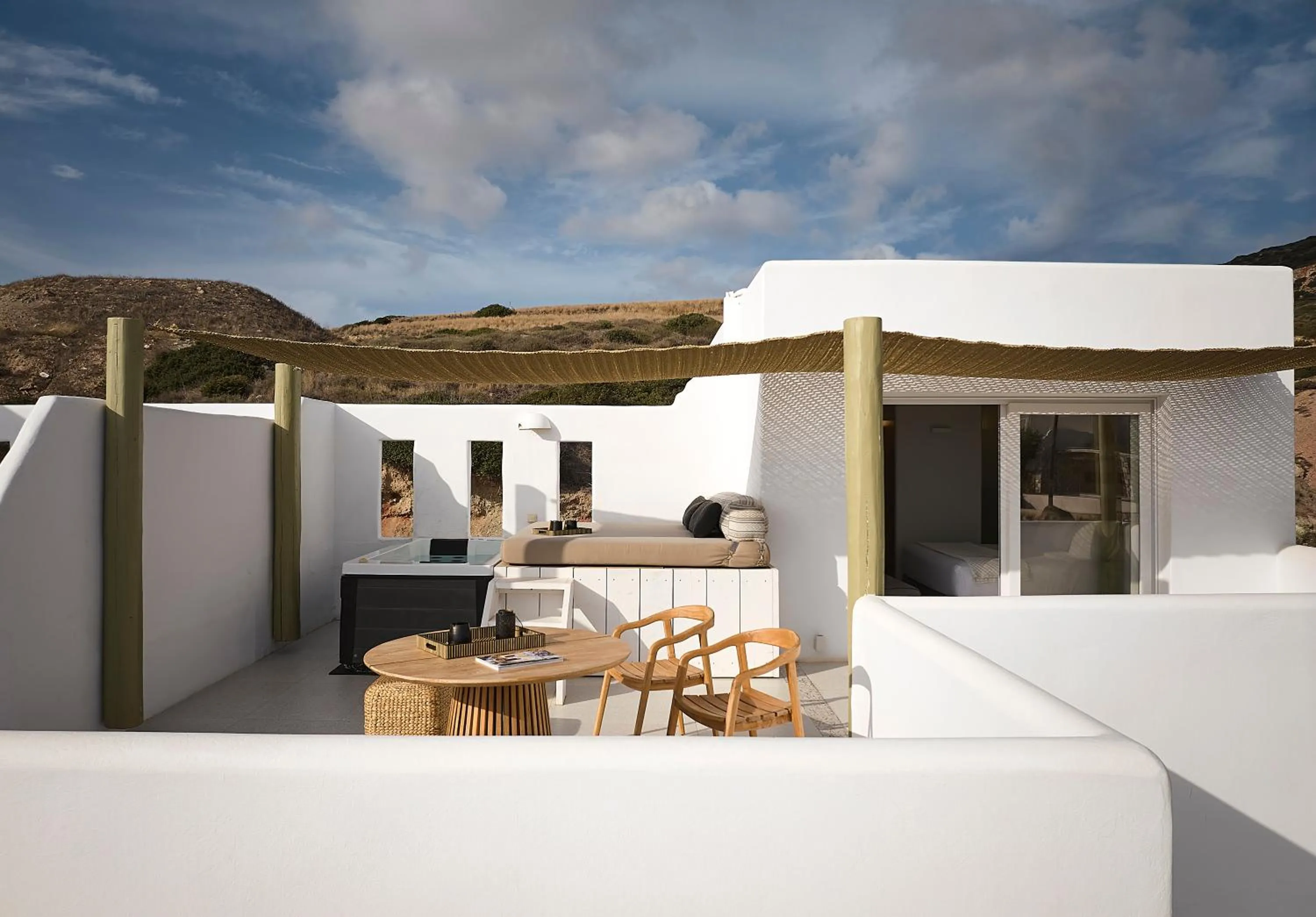 Patio in Artemis Seaside Resort