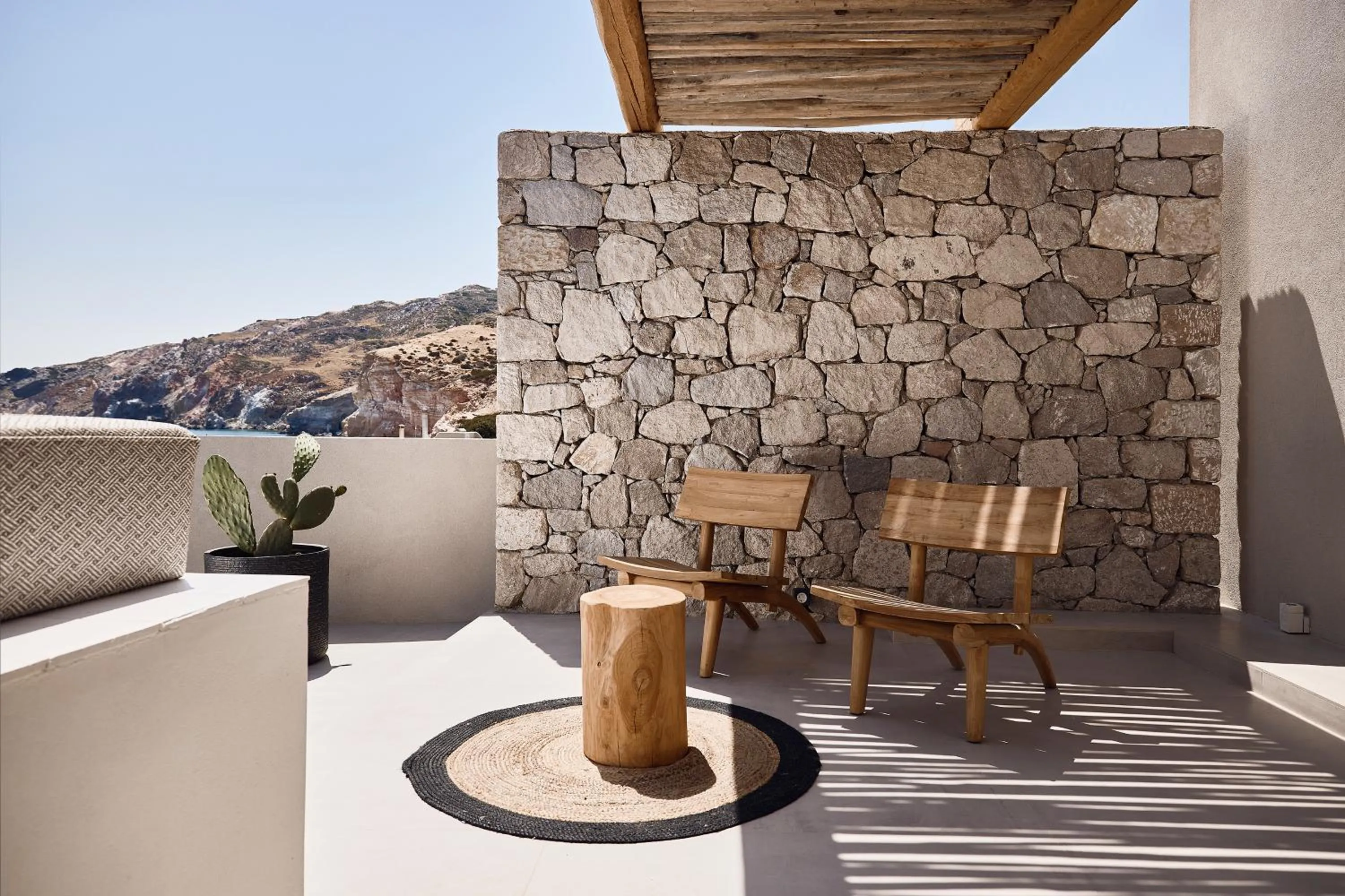 Balcony/Terrace in Artemis Seaside Resort