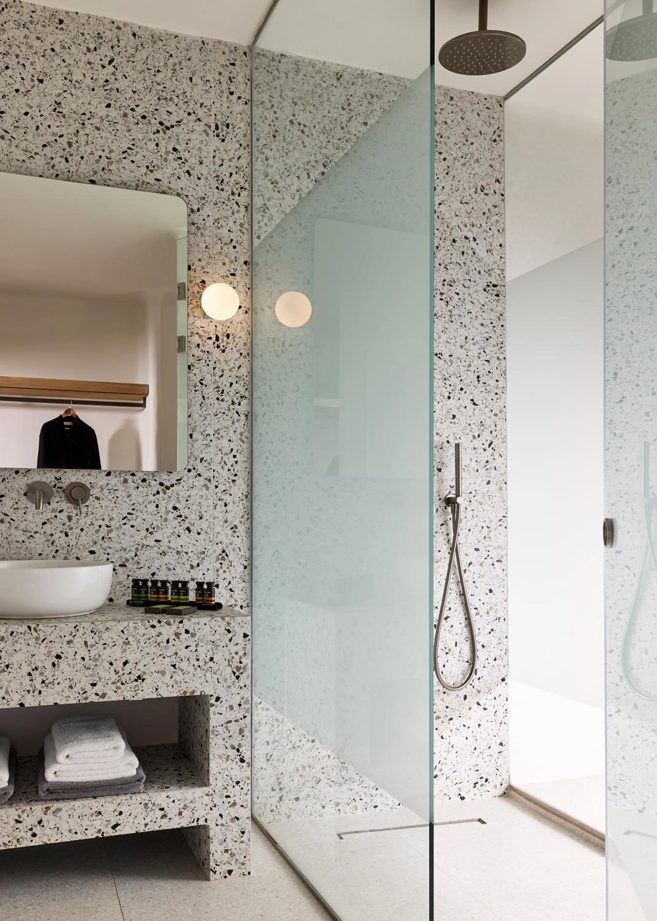 Shower in Artemis Seaside Resort