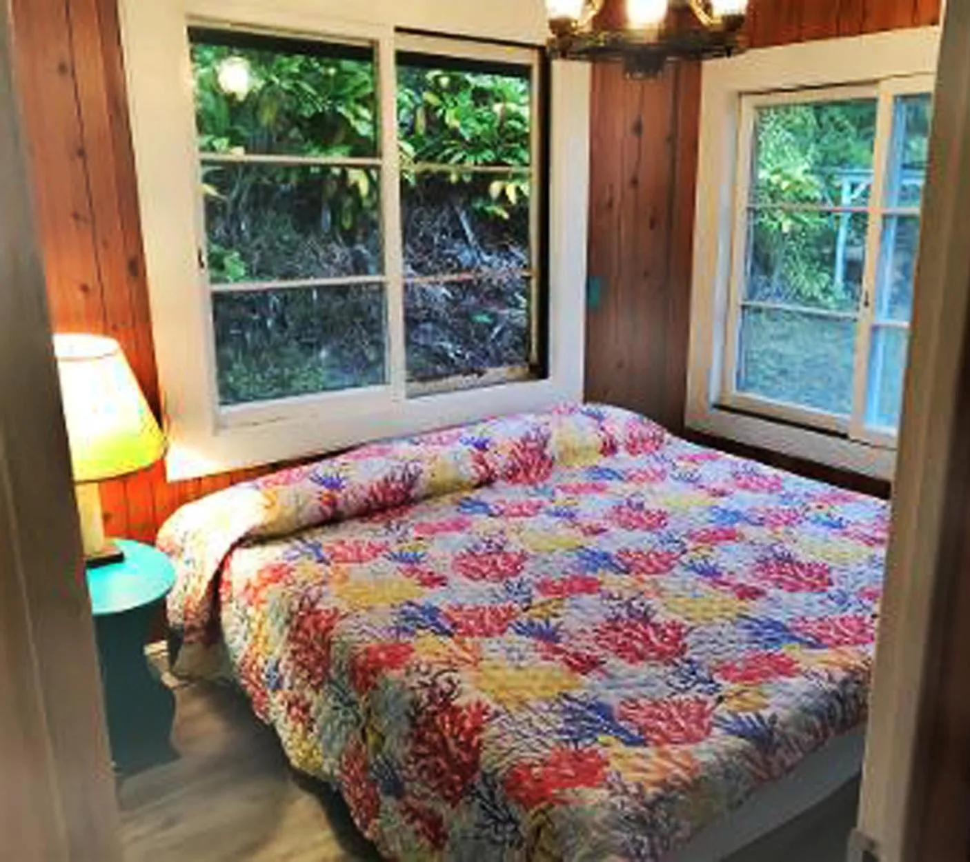Bed in Aeolian Ranch Guest house
