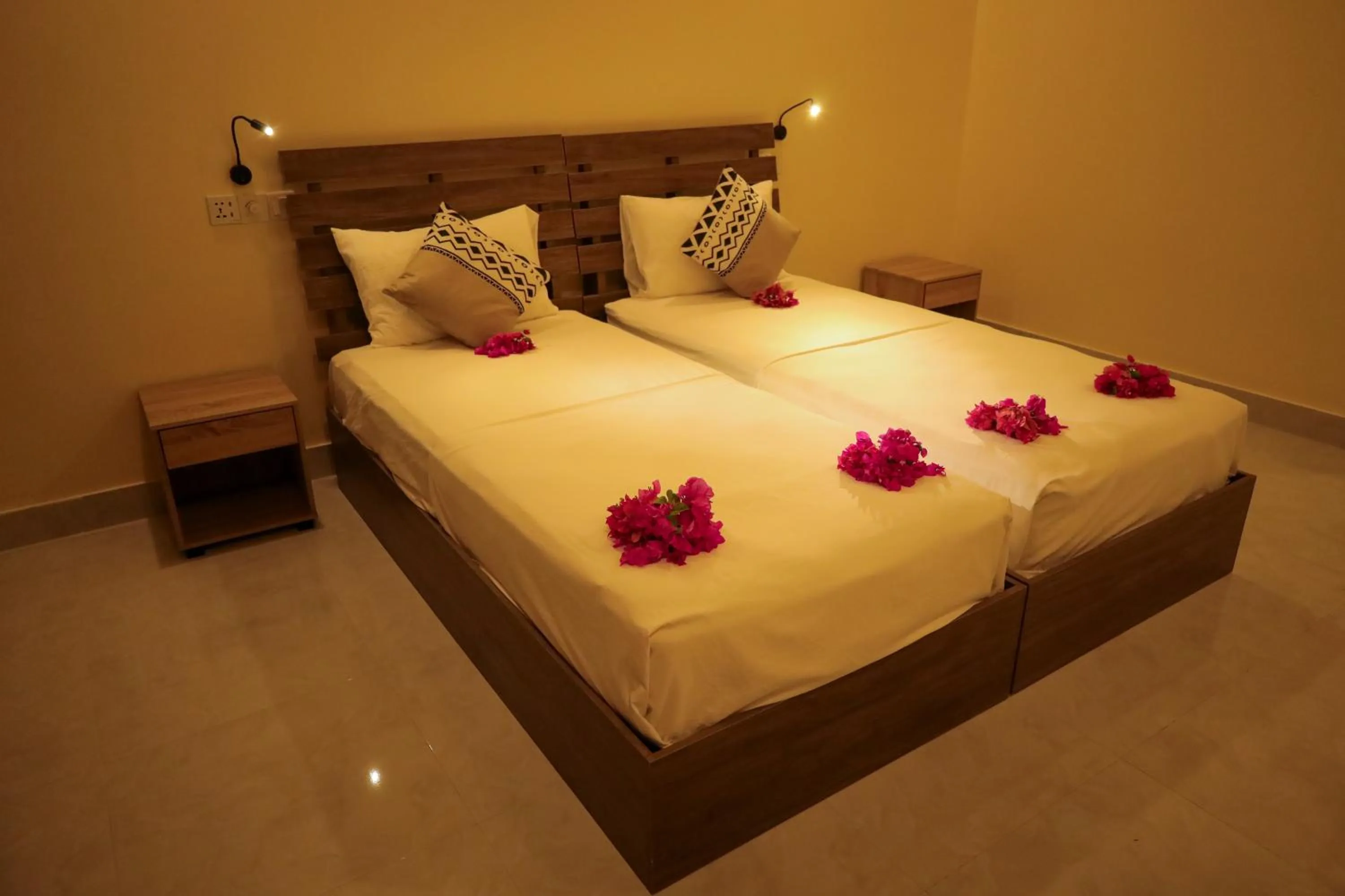 Bedroom, Bed in Charming Holiday Lodge