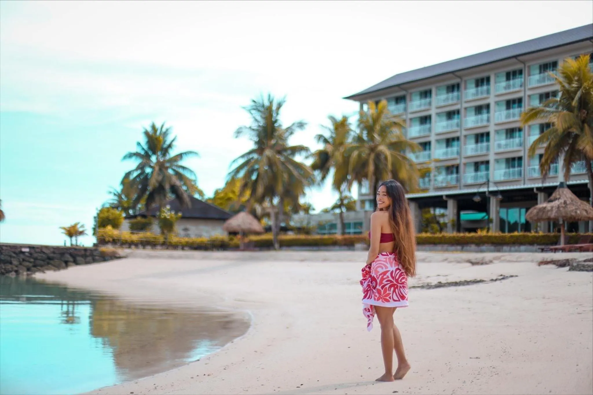 Beach in Palau Royal Resort