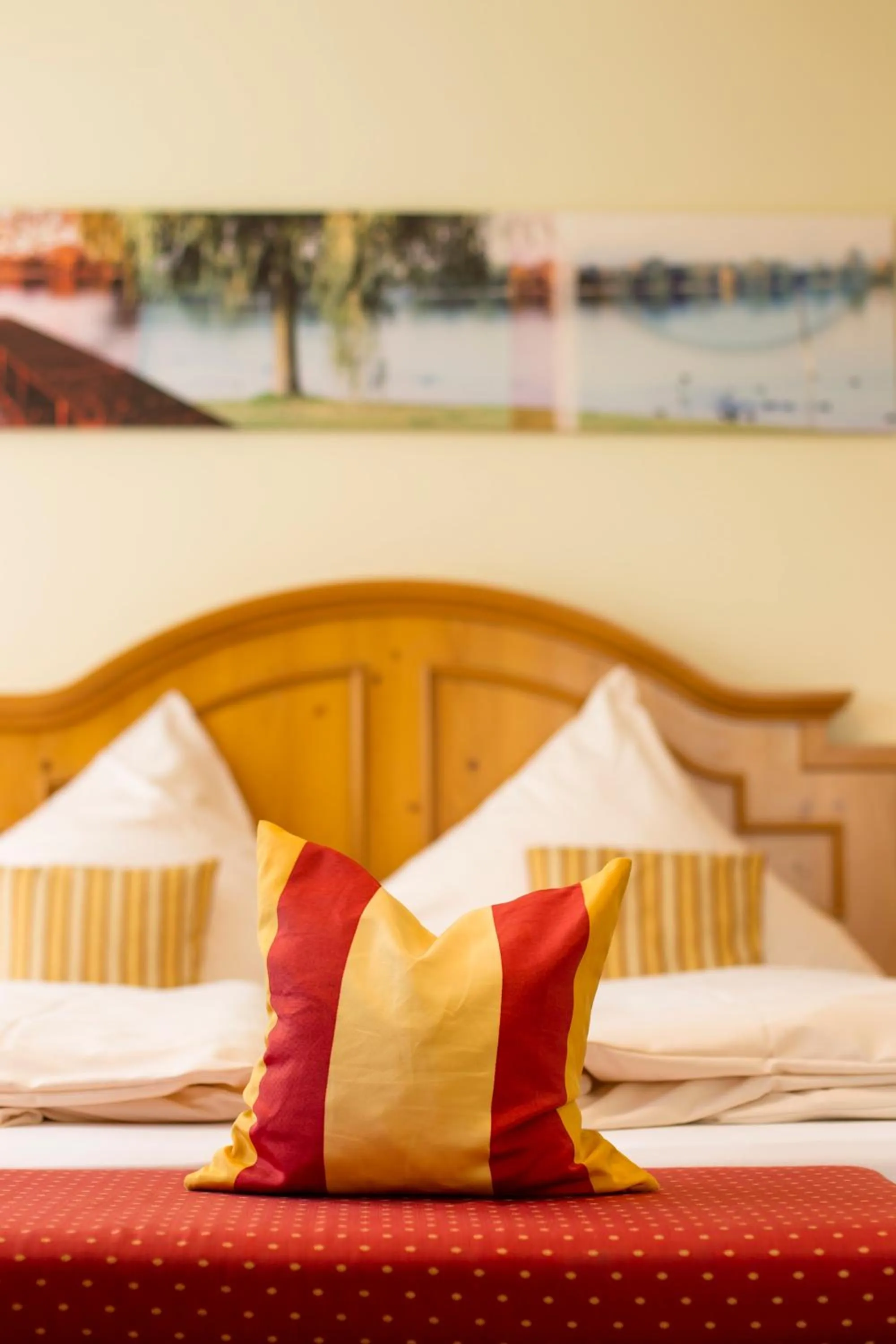 Decorative detail, Bed in Langwieder See