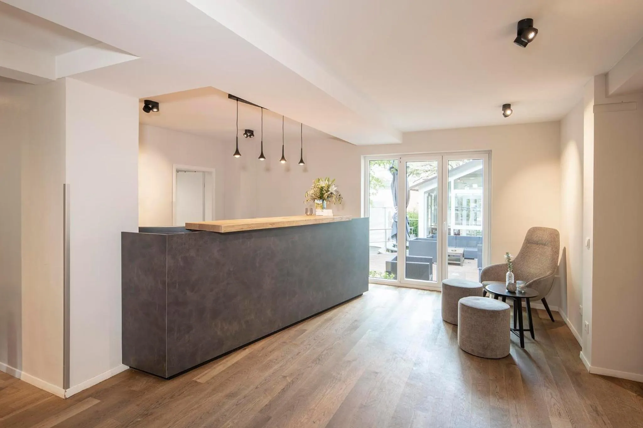 Lobby or reception in Langwieder See