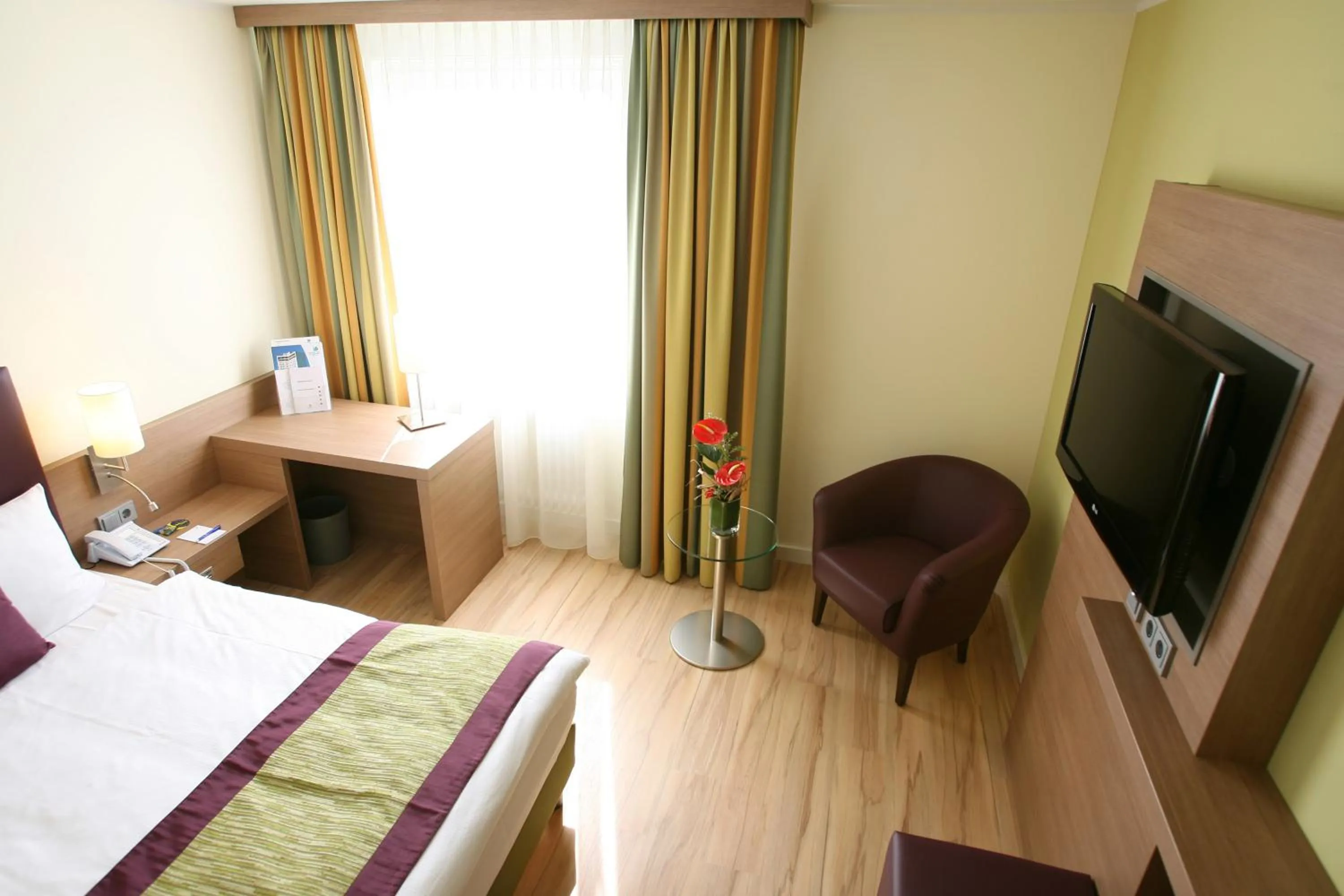 Decorative detail, Bed in Congress Hotel am Stadtpark