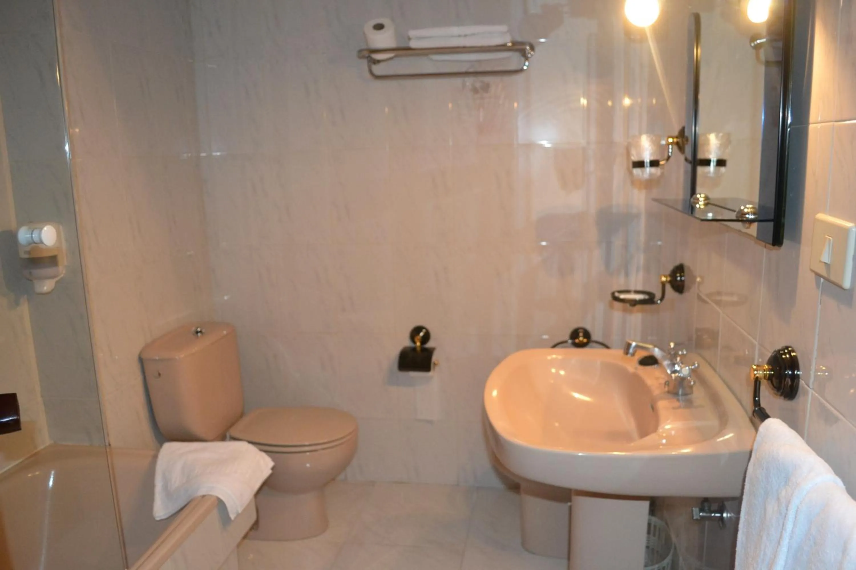 Bathroom in Hotel Sena