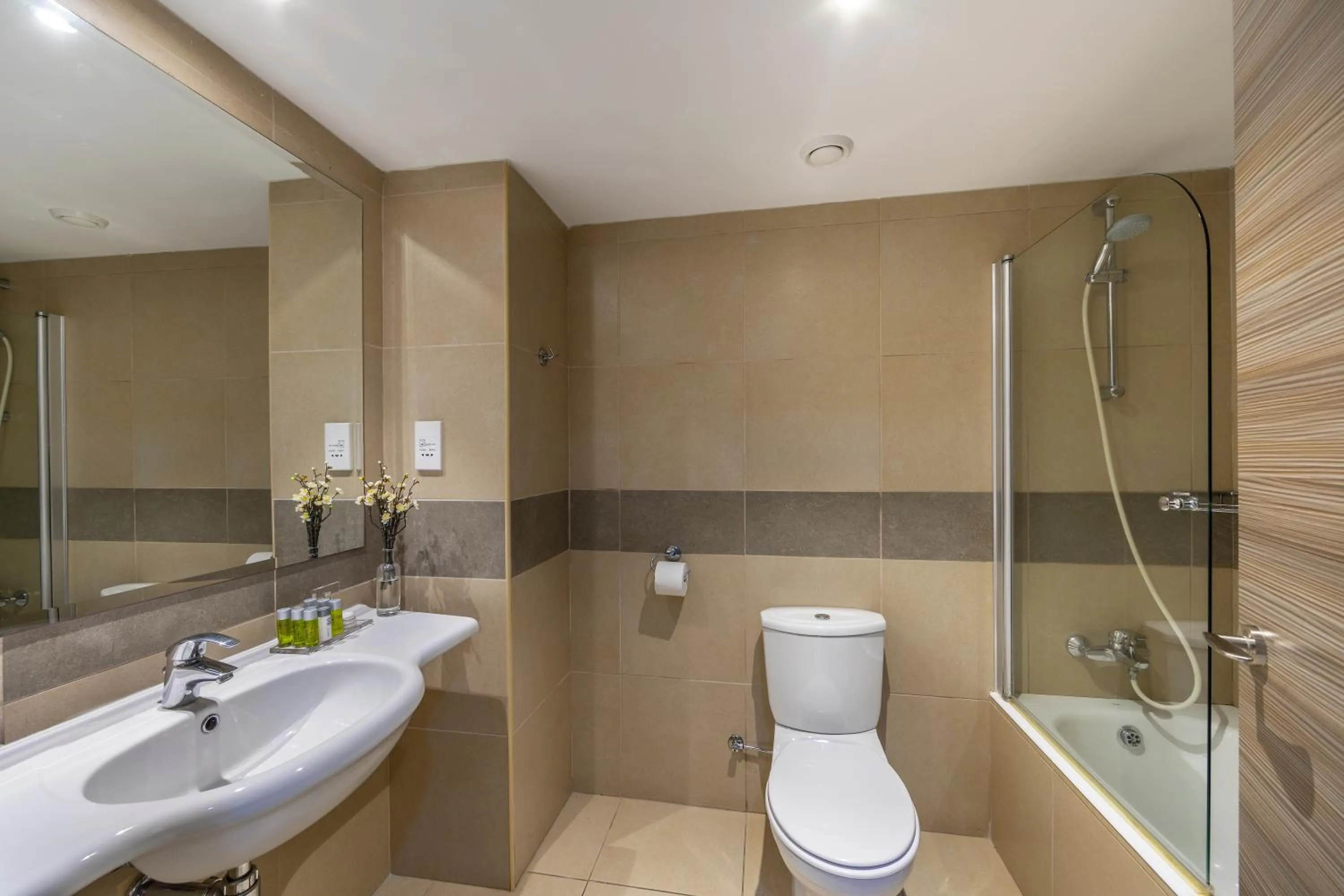 Toilet in Tofinis Hotel