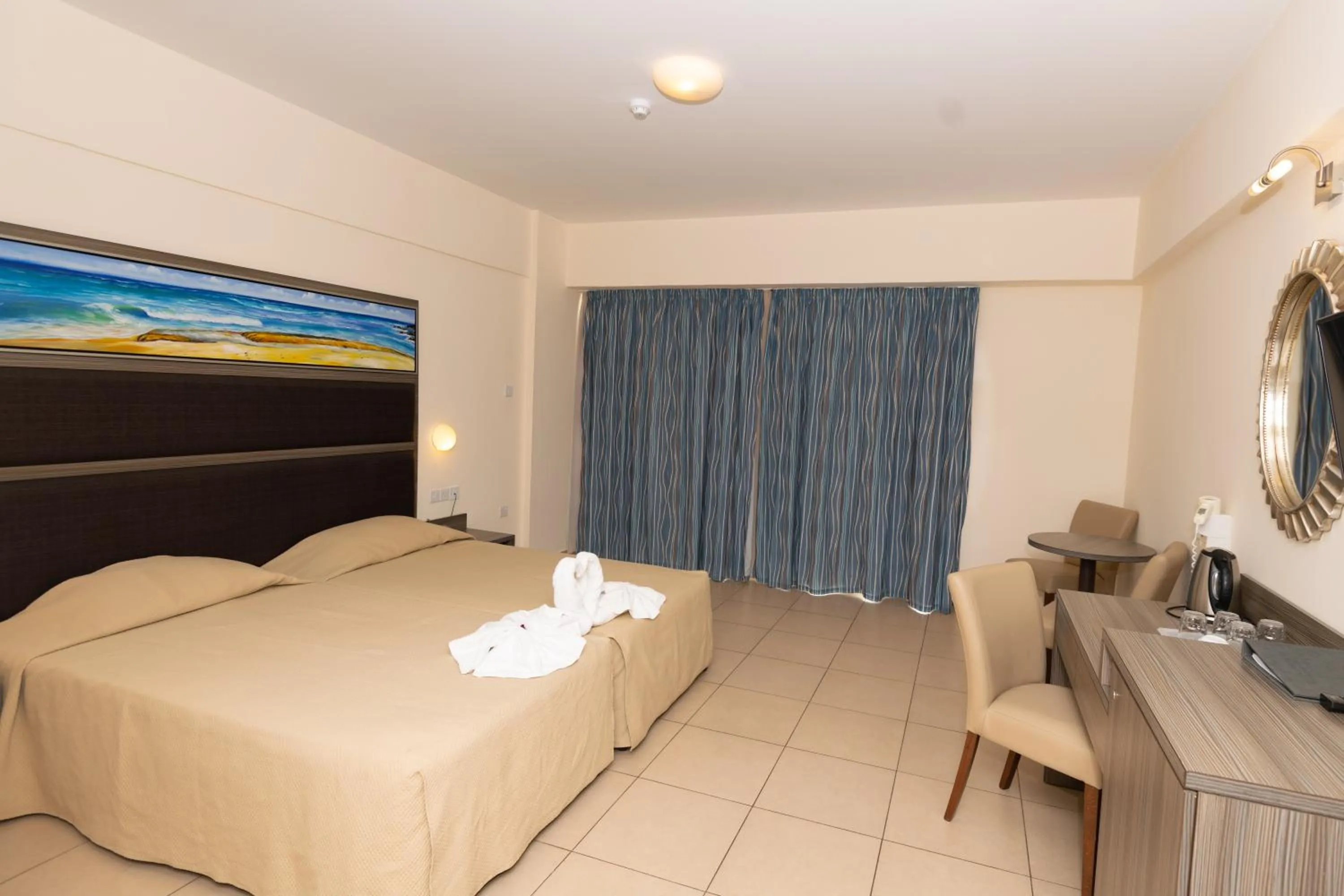 Bed in Tofinis Hotel