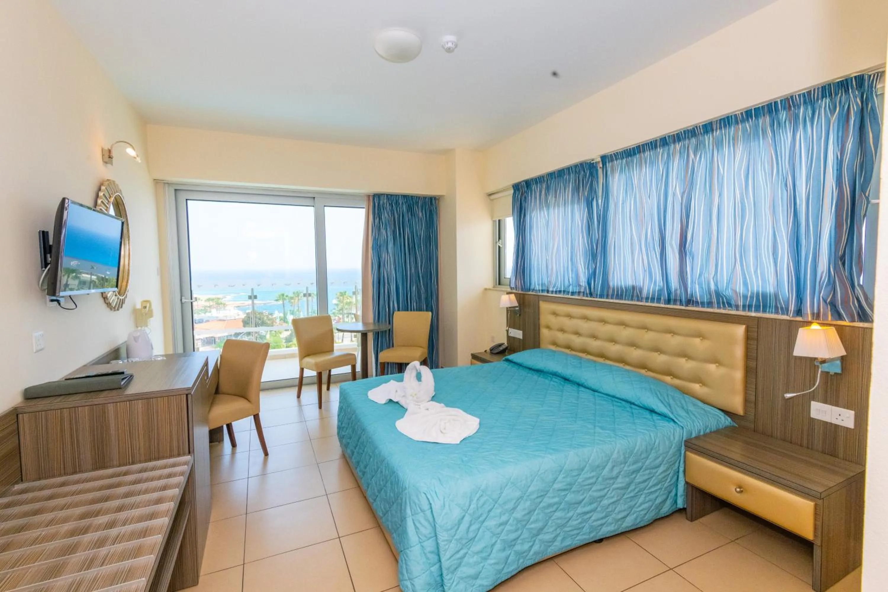 Bed in Tofinis Hotel