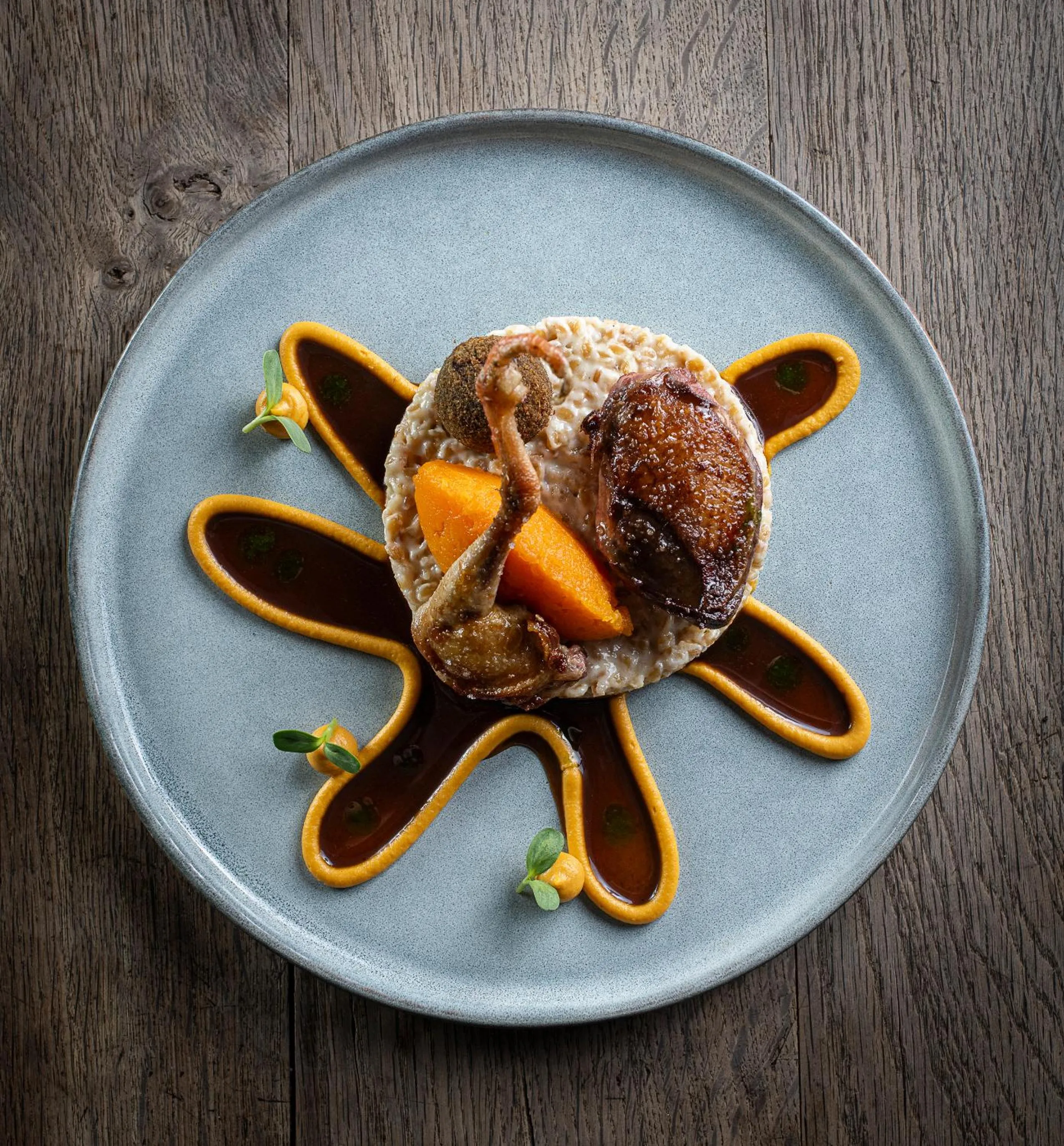 Restaurant/places to eat in Domaine de Suzel Hôtel & Spa