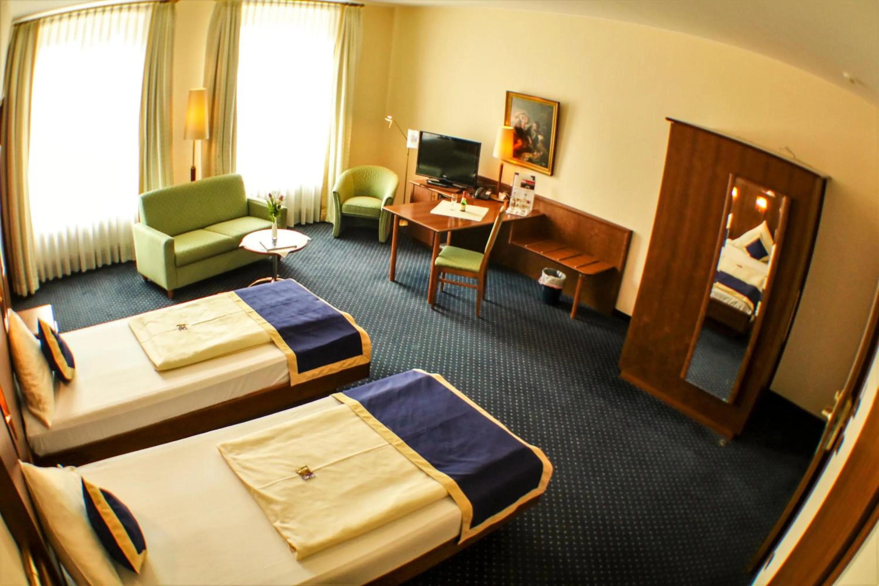 Bed in Victoria Hotel