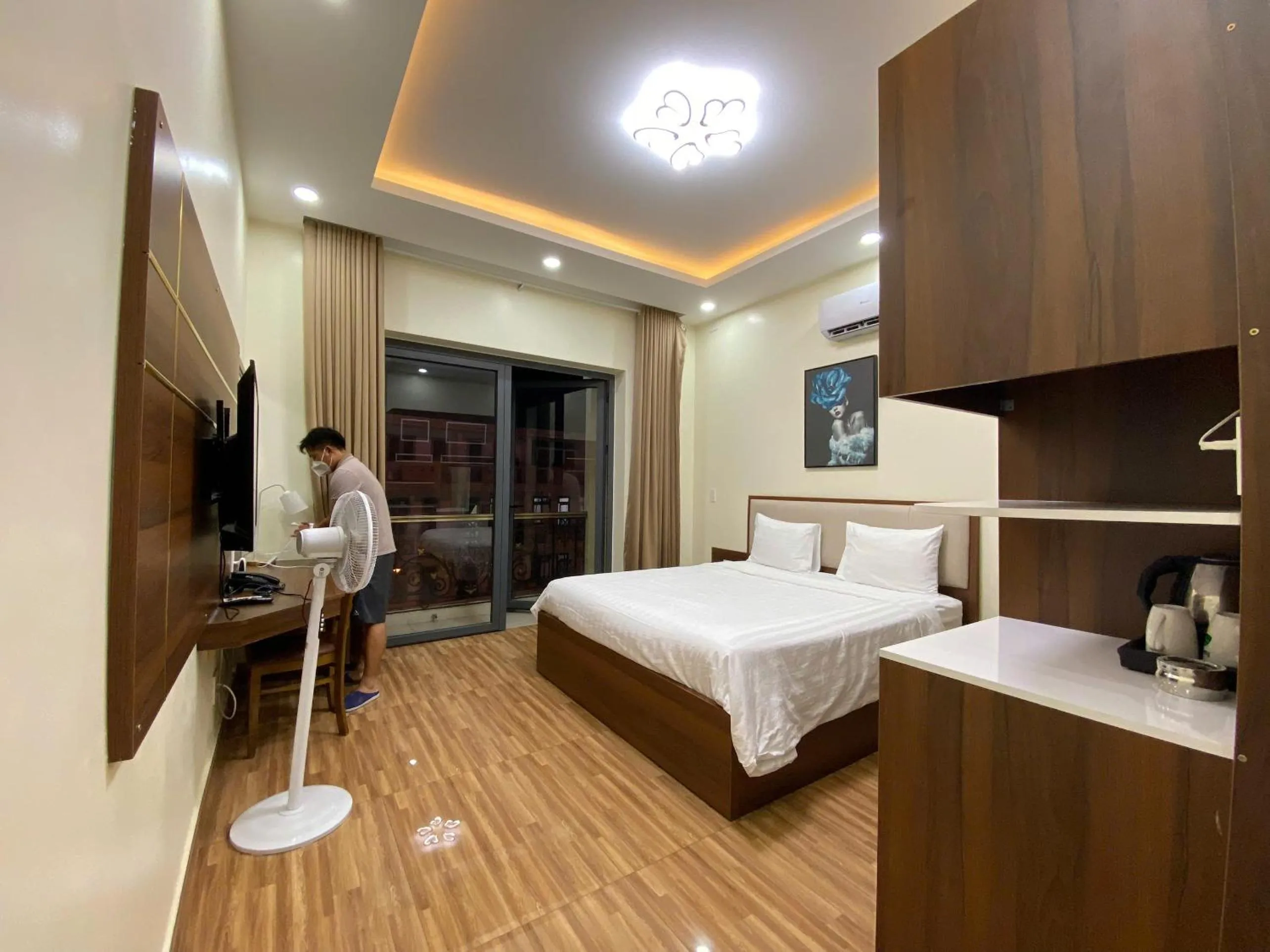 Bed in Winston Hotel Riverside