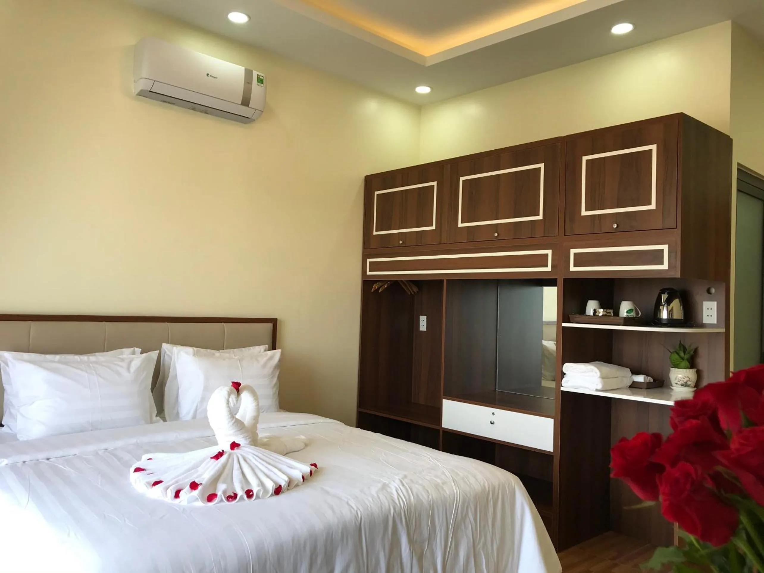 Bed in Winston Hotel Riverside