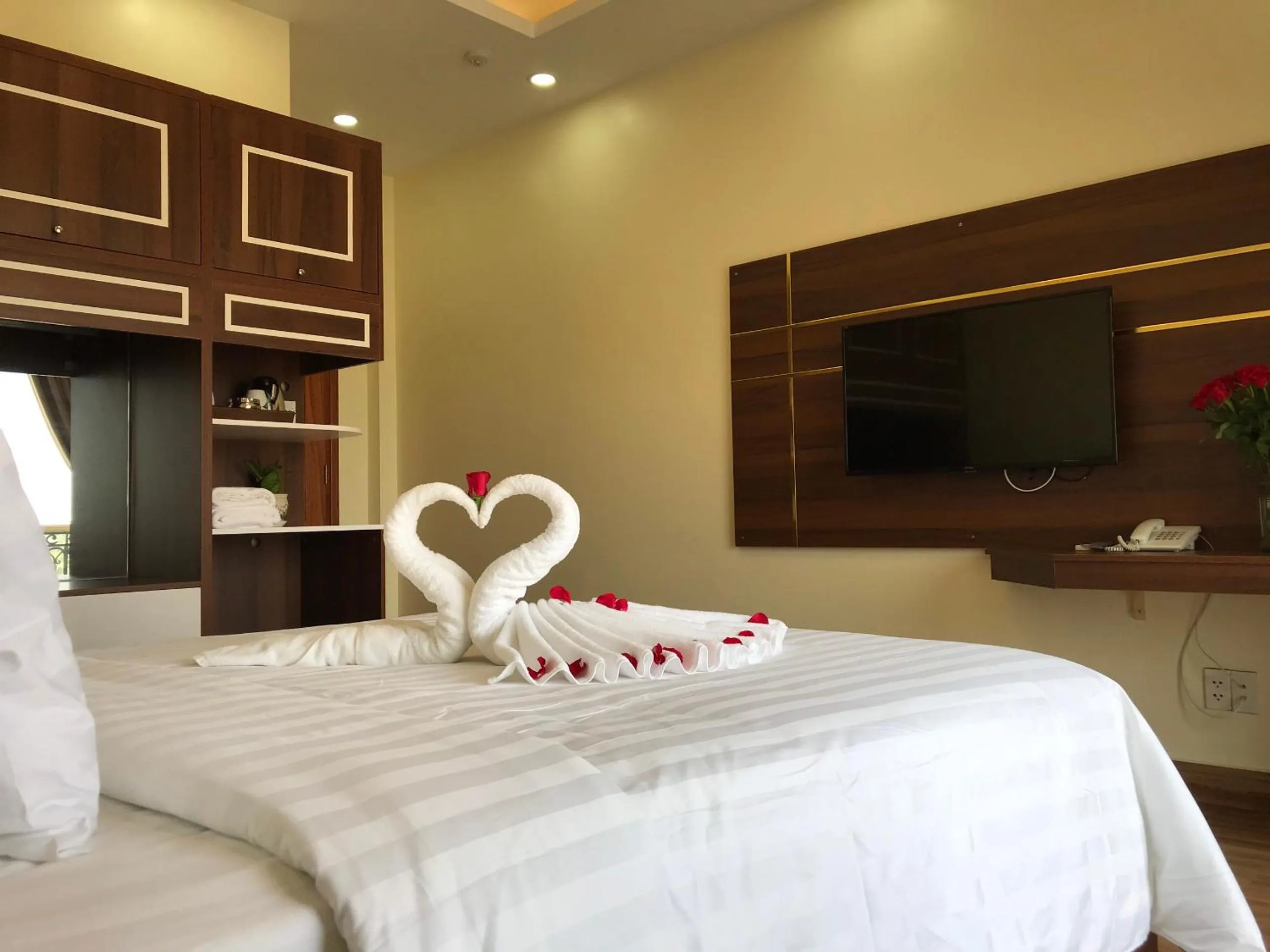 Bed in Winston Hotel Riverside