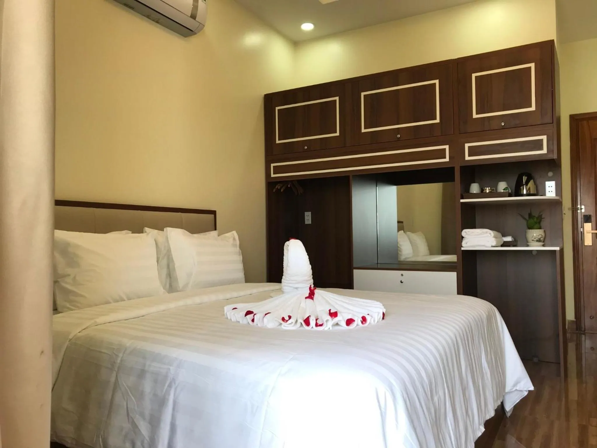 Bed in Winston Hotel Riverside