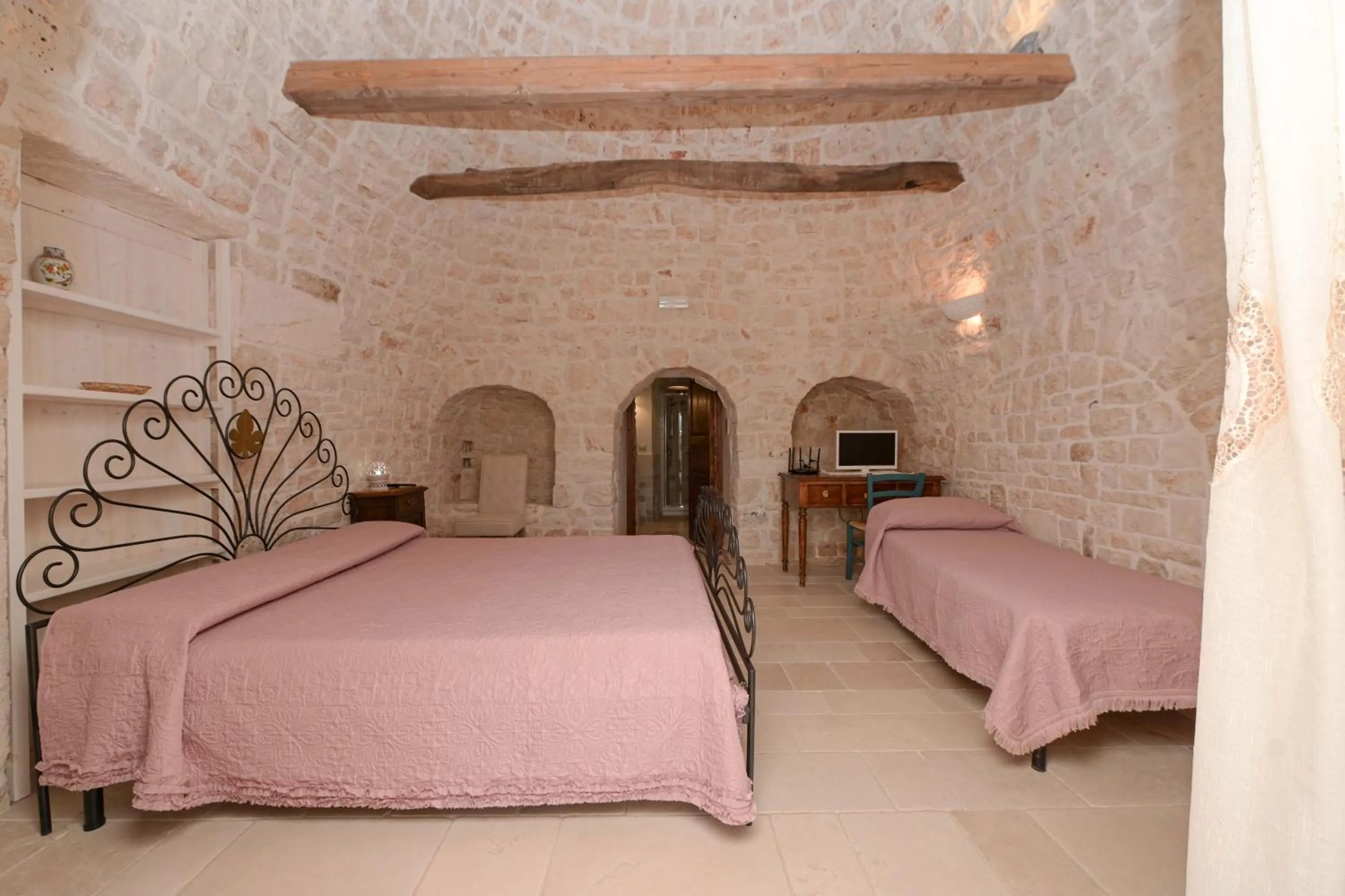 Bedroom, Bed in Resort Masseria Cecato