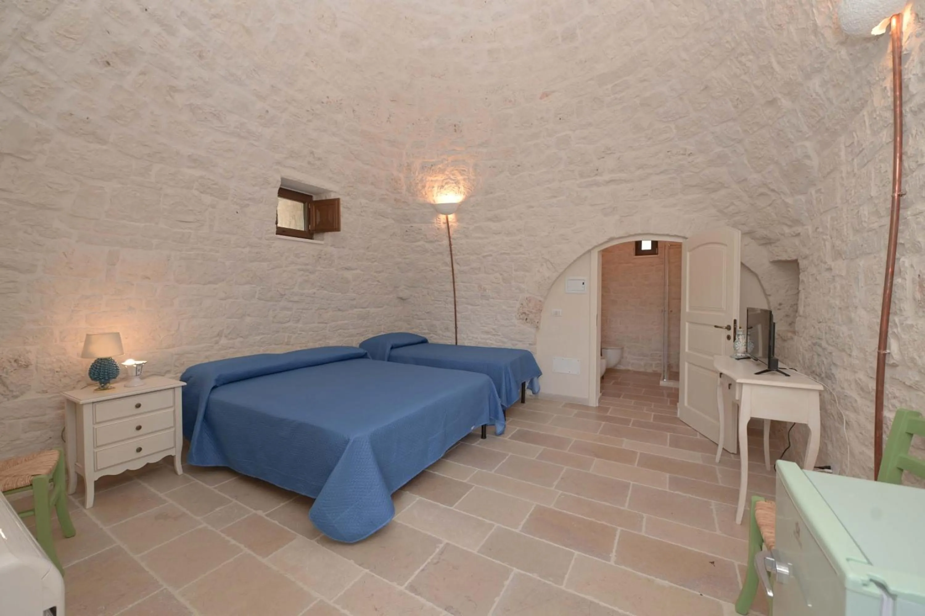 Bed in Resort Masseria Cecato