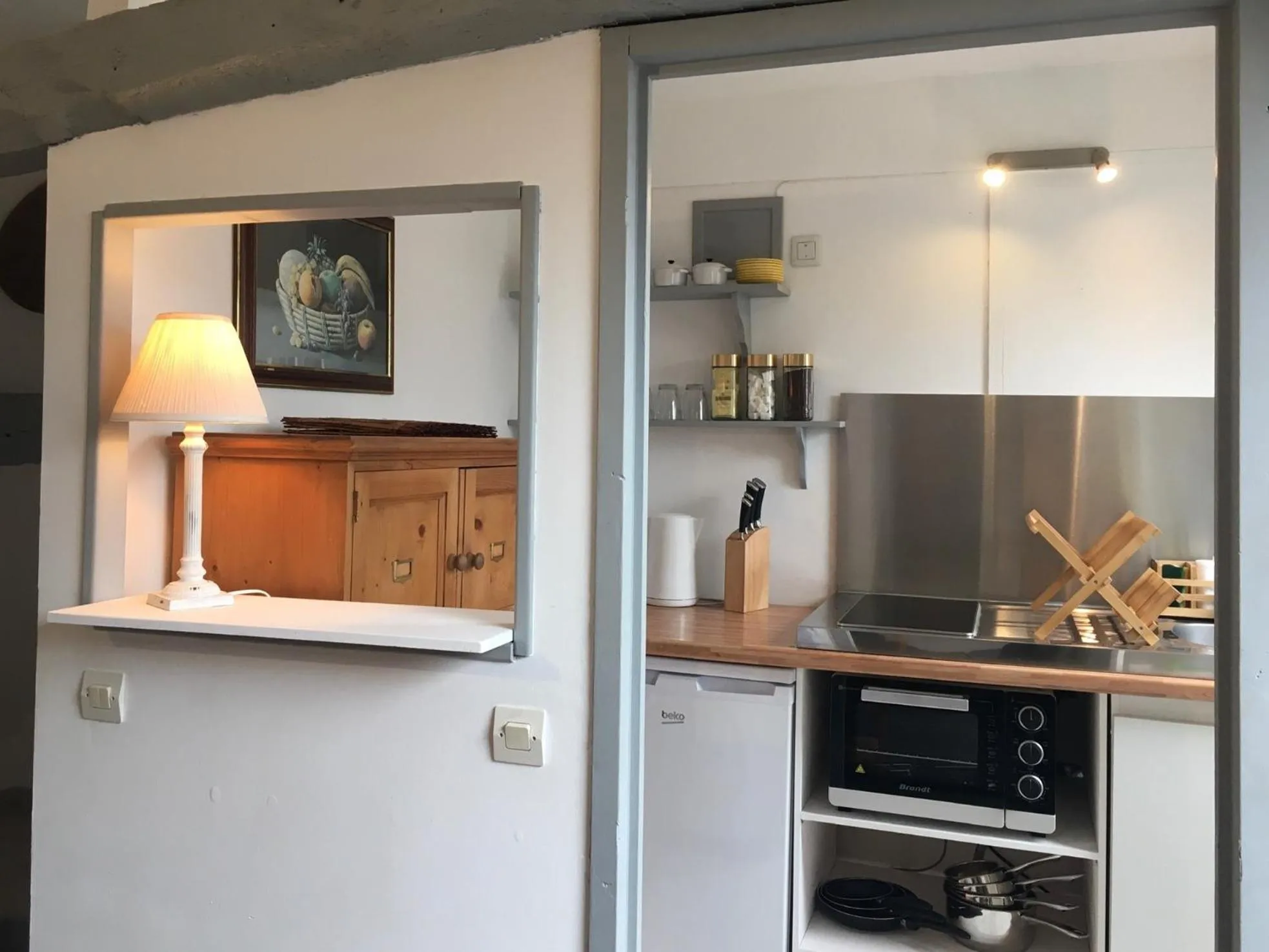 Kitchen or kitchenette in Château d'Harcelaines