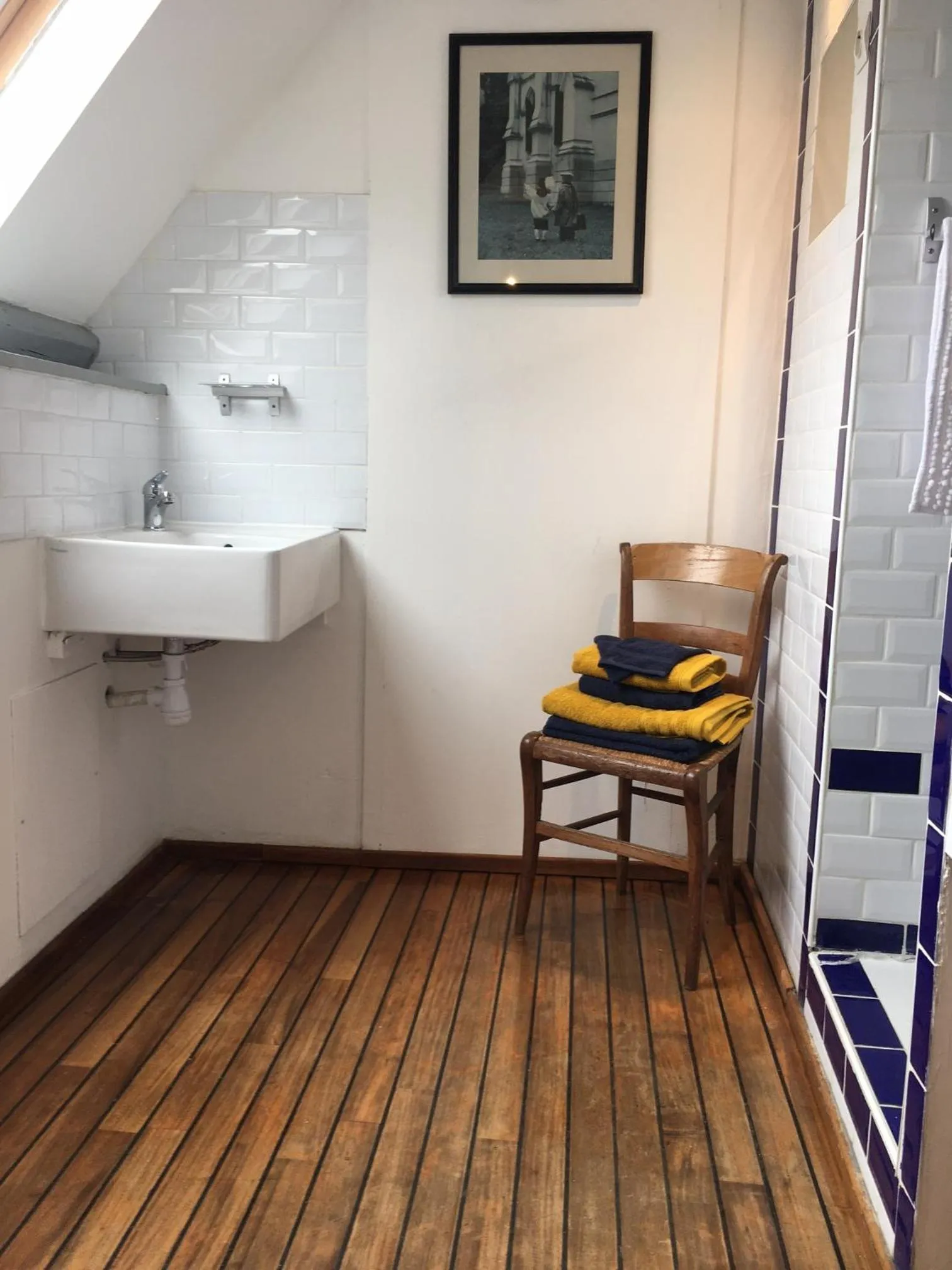 Bathroom in Château d'Harcelaines