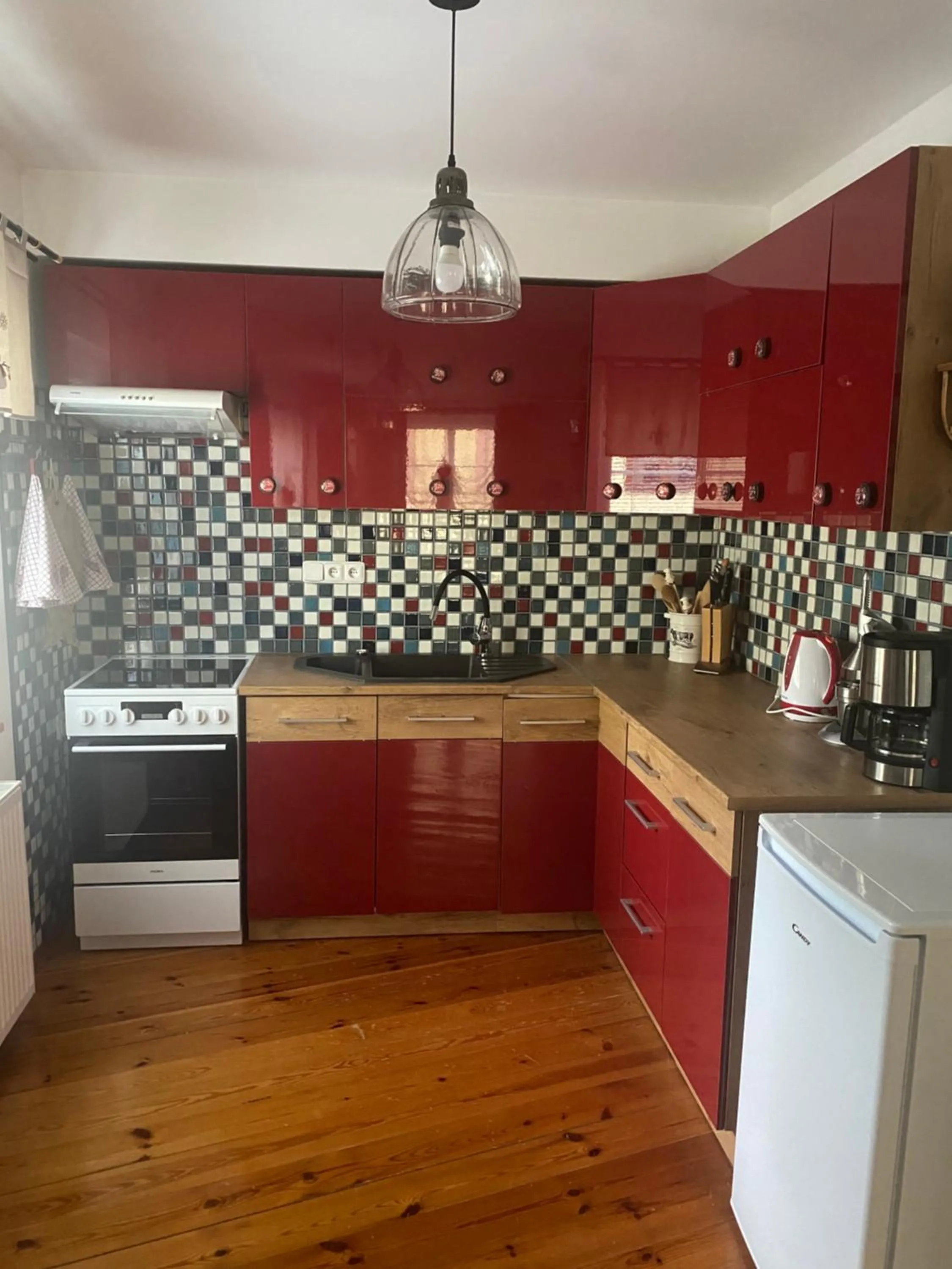 Kitchen or kitchenette in Lomnice nad Popelkou