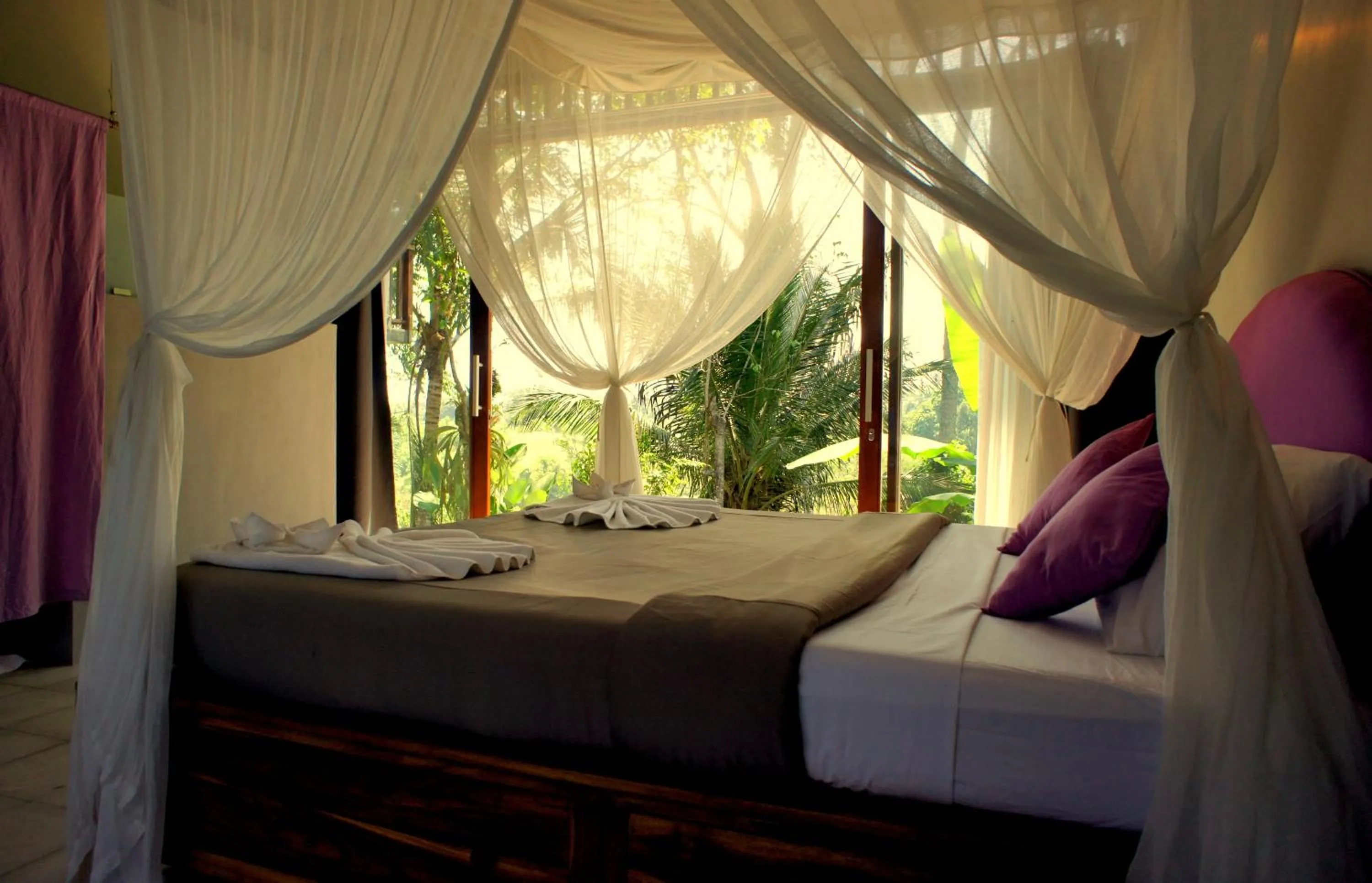 View (from property/room), Bed in Prashanti Bali