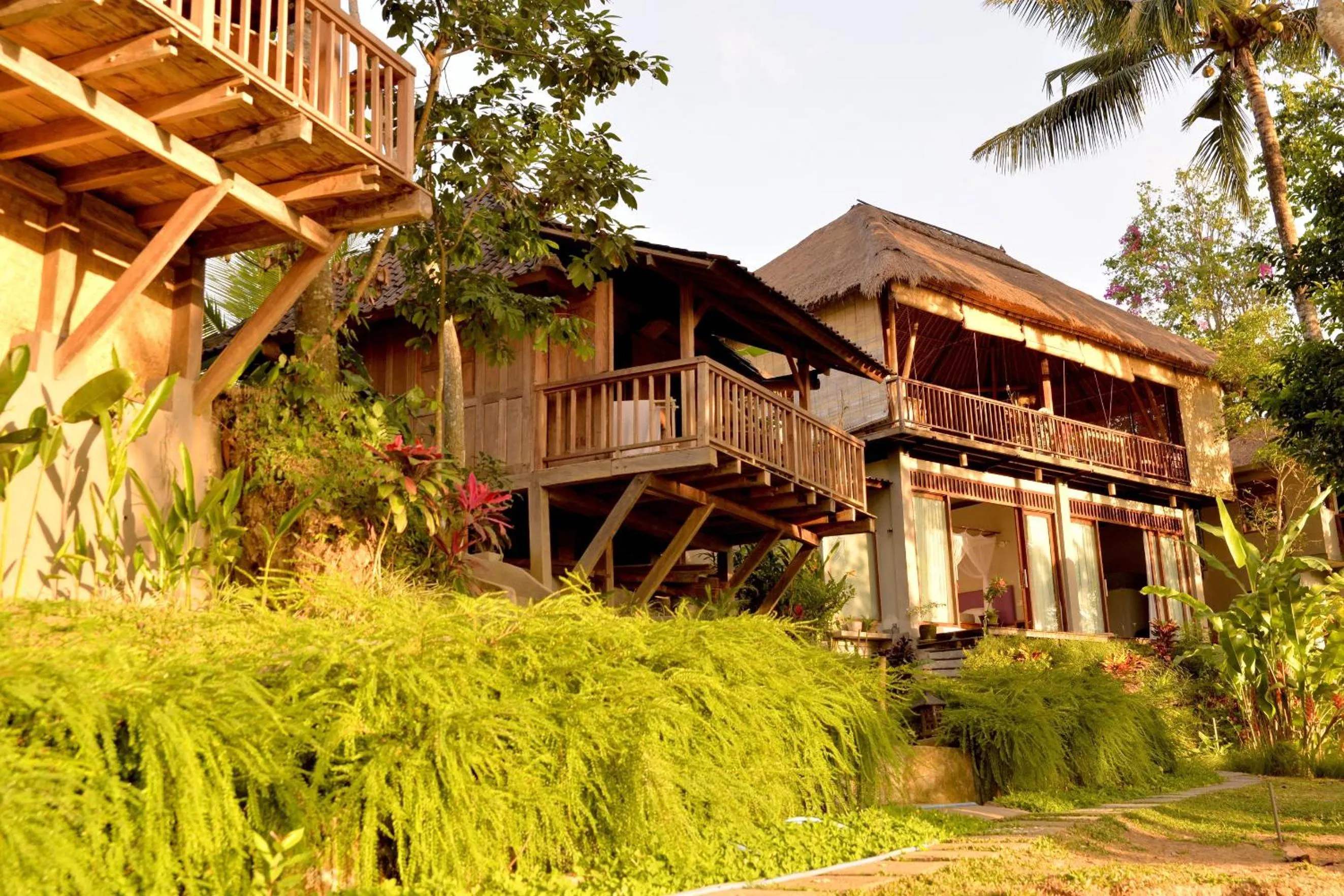 Garden in Prashanti Bali