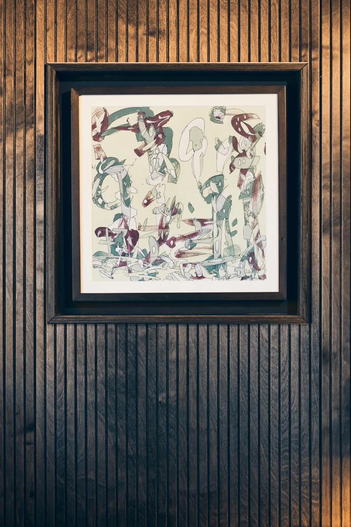 Decorative detail in art Hotel Tucholsky