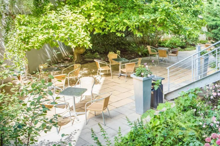 Balcony/Terrace in CVJM Düsseldorf Hotel & Tagung