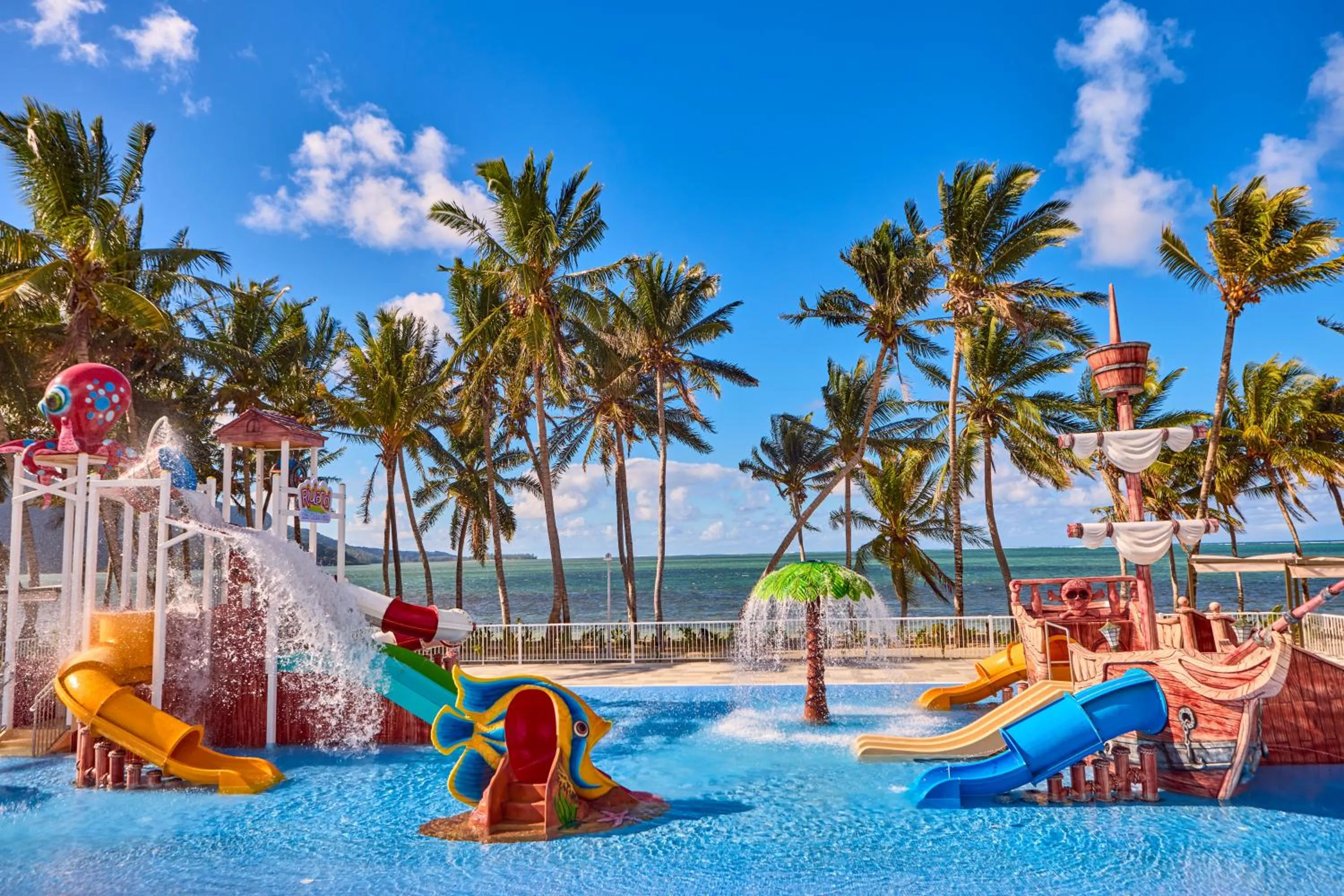 Aqua park in Riu Turquoise - All Inclusive