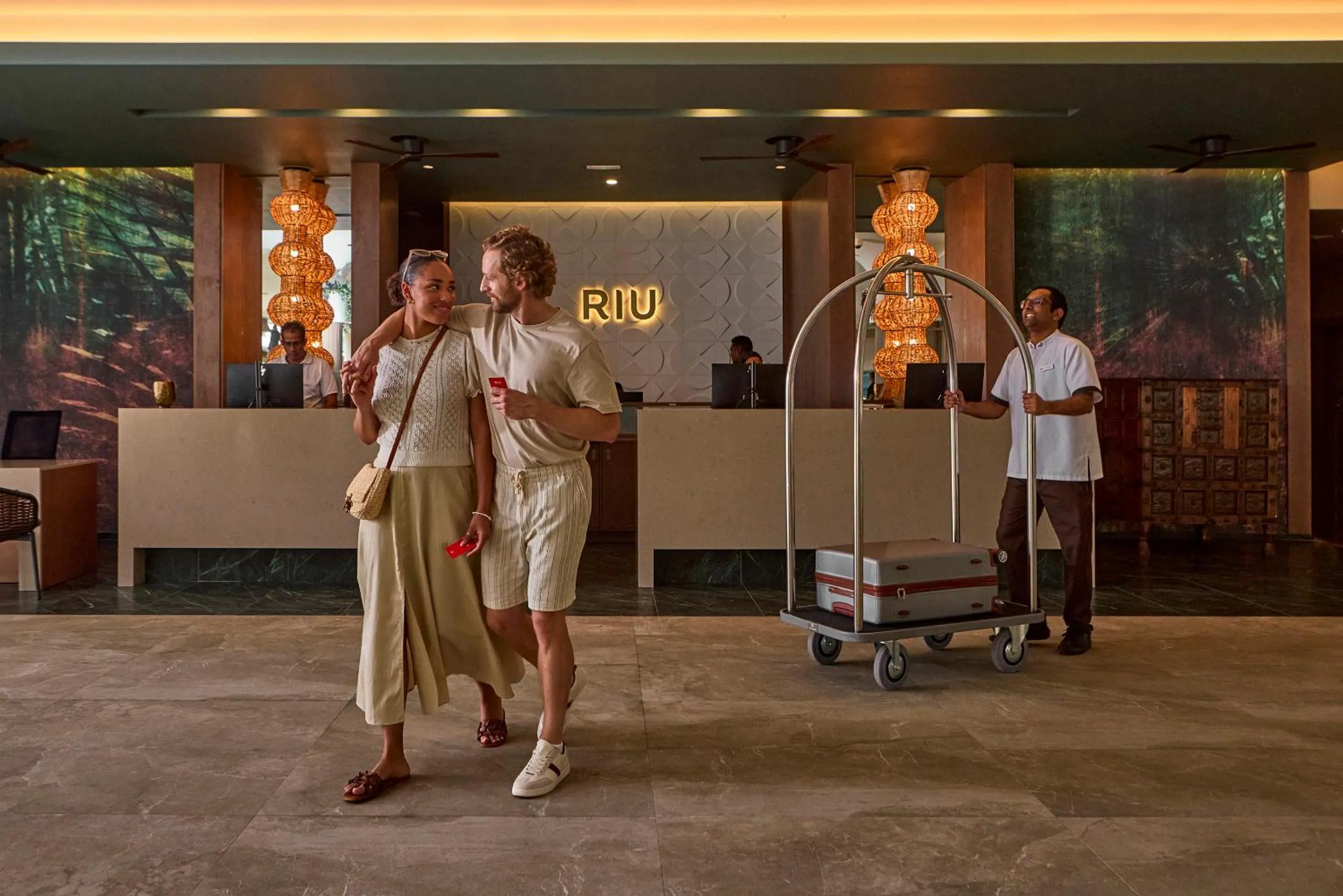 Lobby or reception in Riu Turquoise - All Inclusive