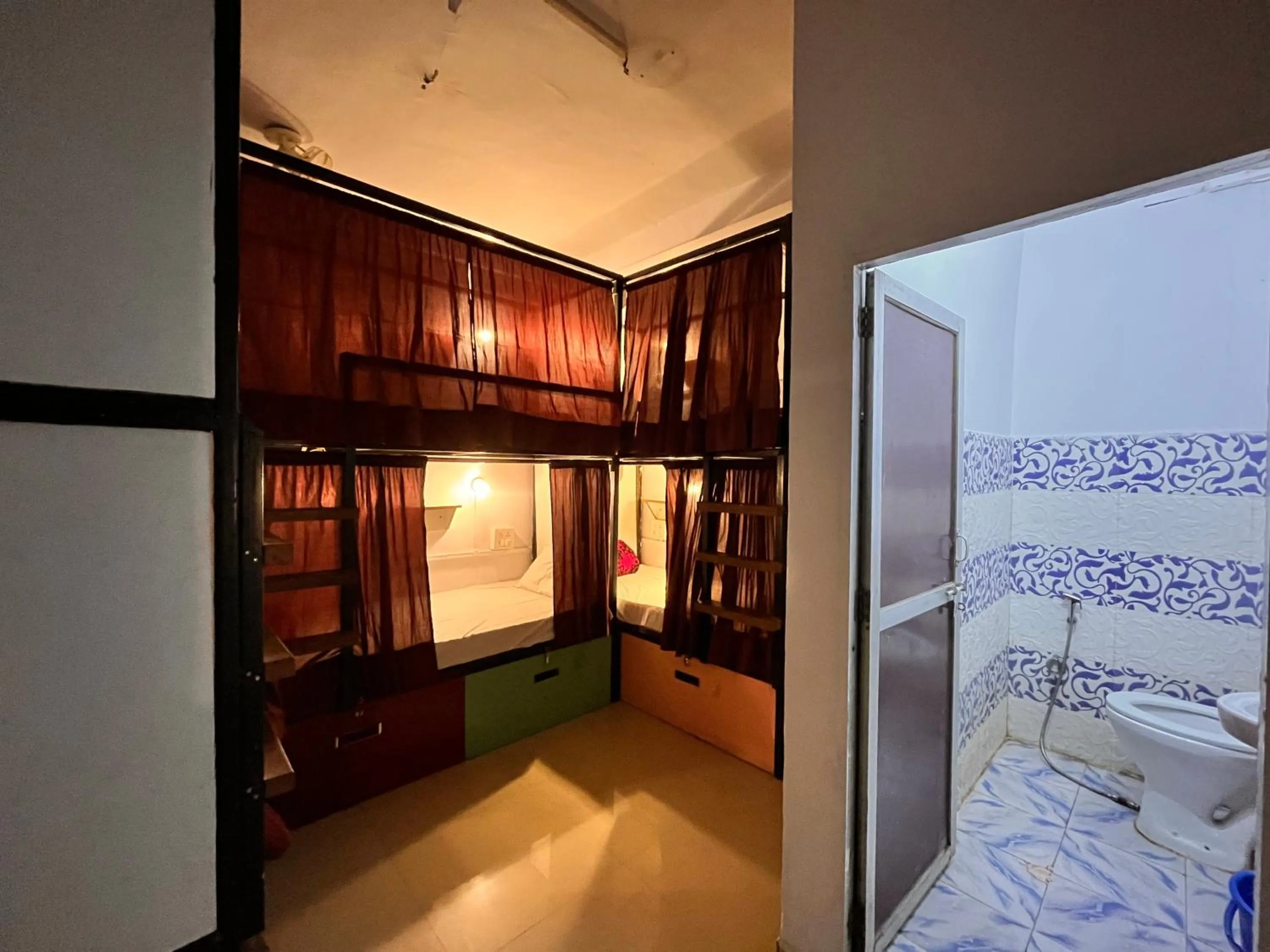 Shower, Bed in Madsquad Hostel Dorms & Rooms
